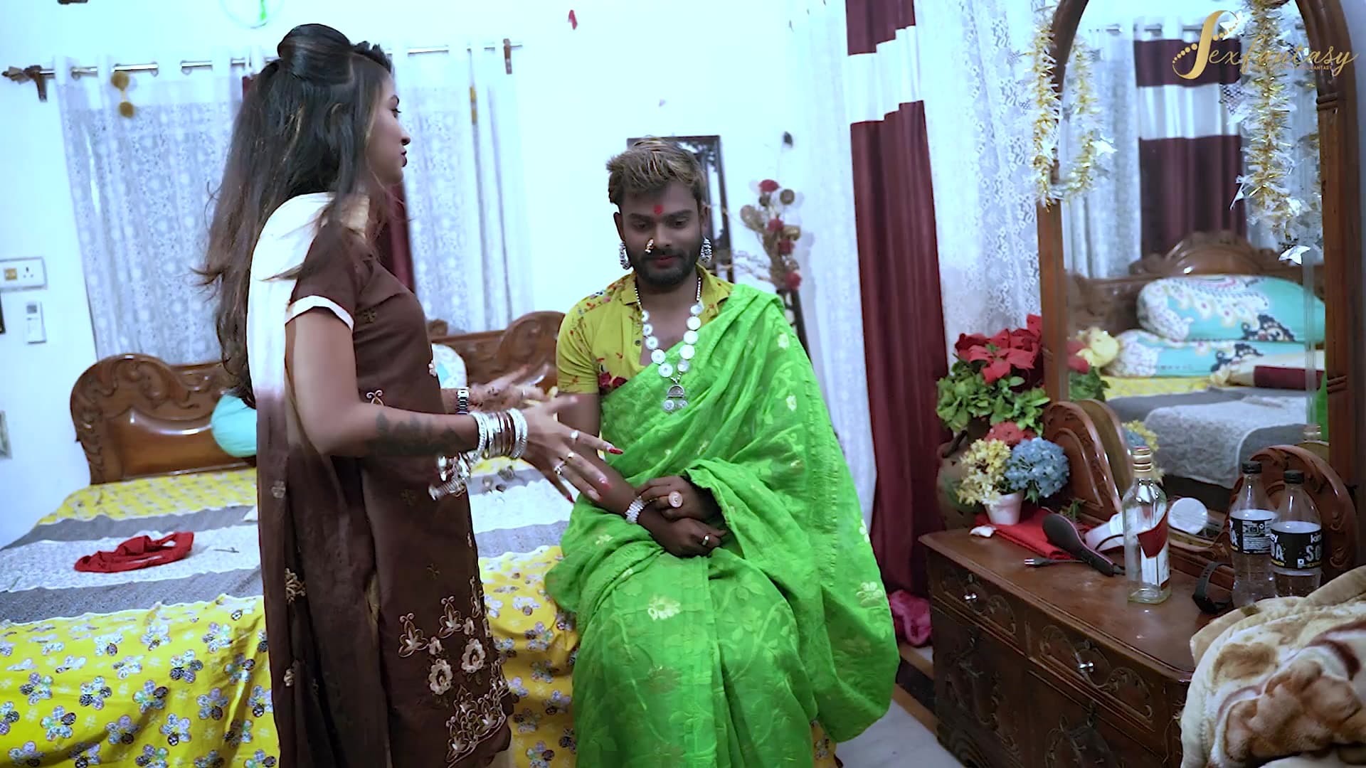 Gay Bangs His Boyfriend's Stepsister Hard screenshot 3