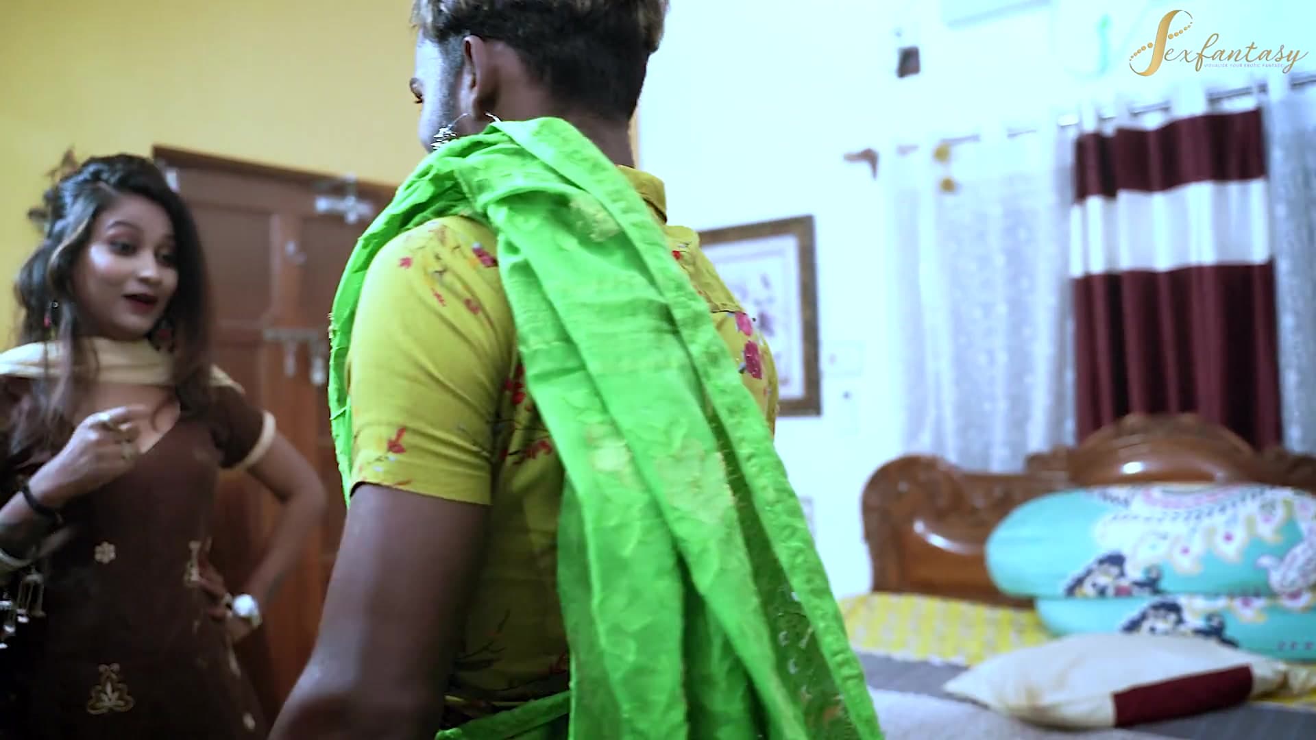 Gay Bangs His Boyfriend's Stepsister Hard screenshot 4