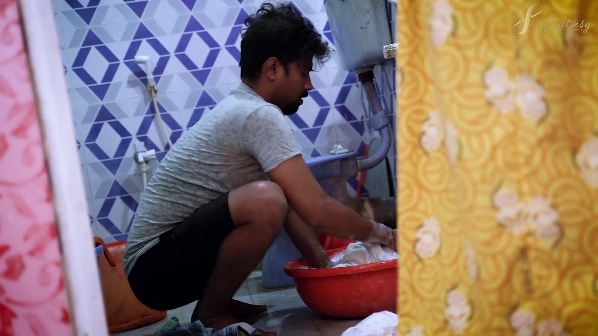 Servant wanted some action with his owner while her husband was away screenshot 3