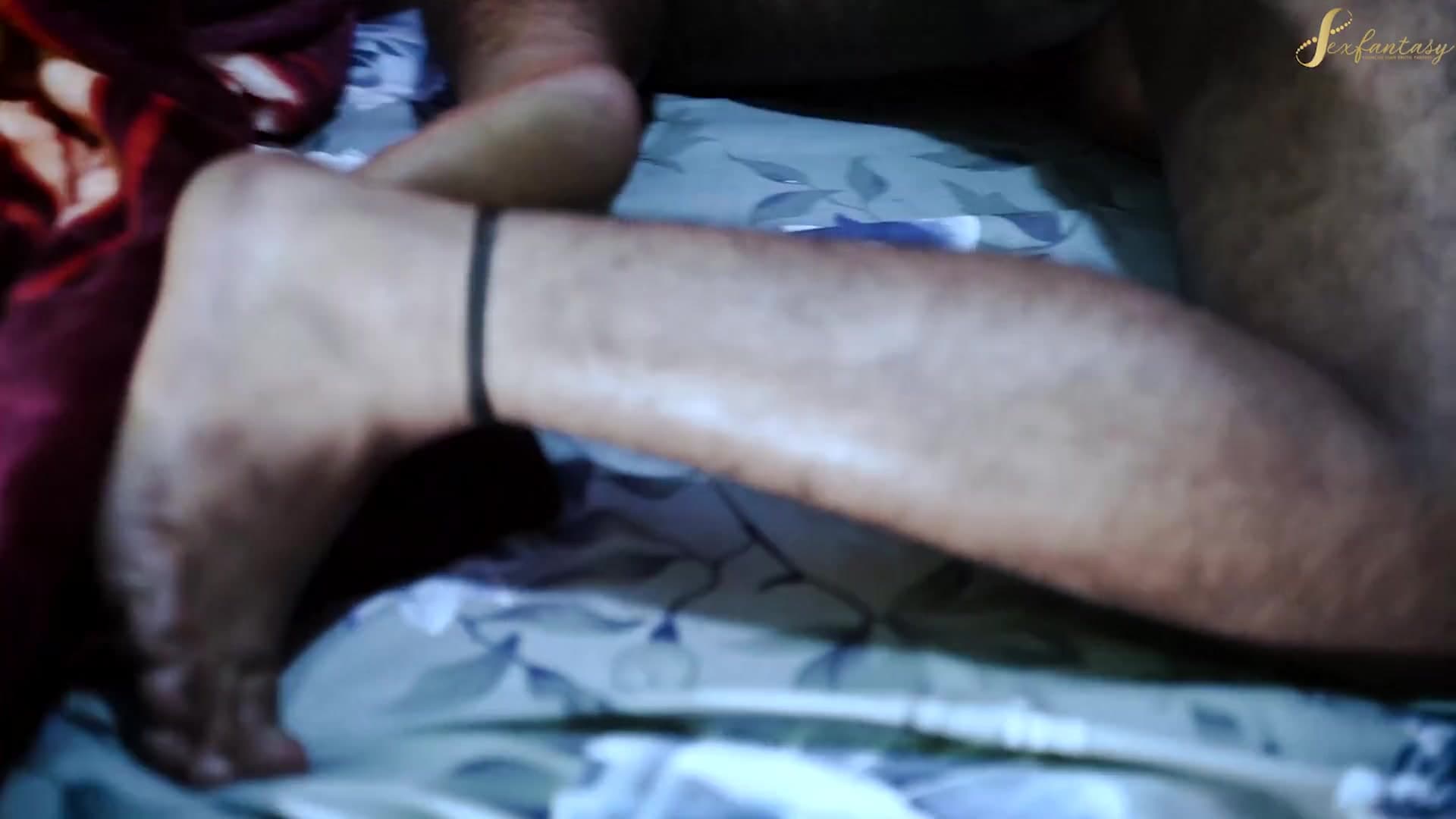 Big tits horny stepsister gets hardcore fucked by her stepbrother on a steamy night screenshot 8