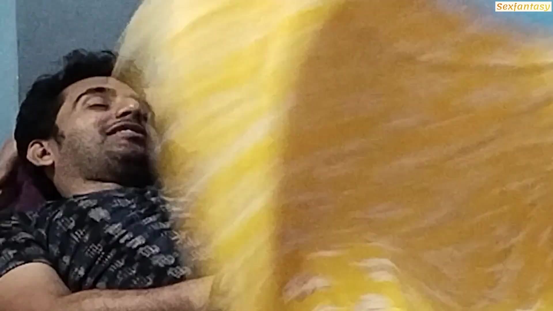 Stepgrandson gave his stepgrandmother sexual pleasure on a hot night screenshot 3