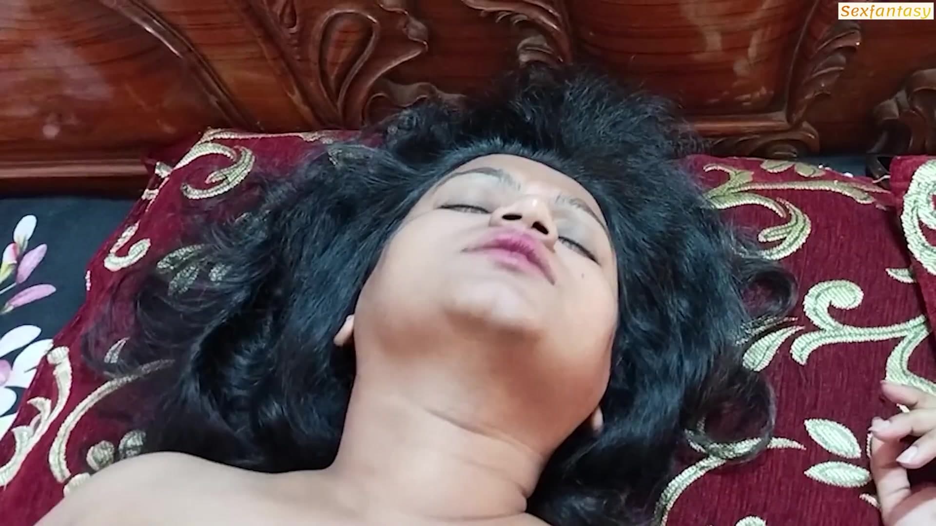 Big tits milf gets brutally fucked by a thief when she was home alone