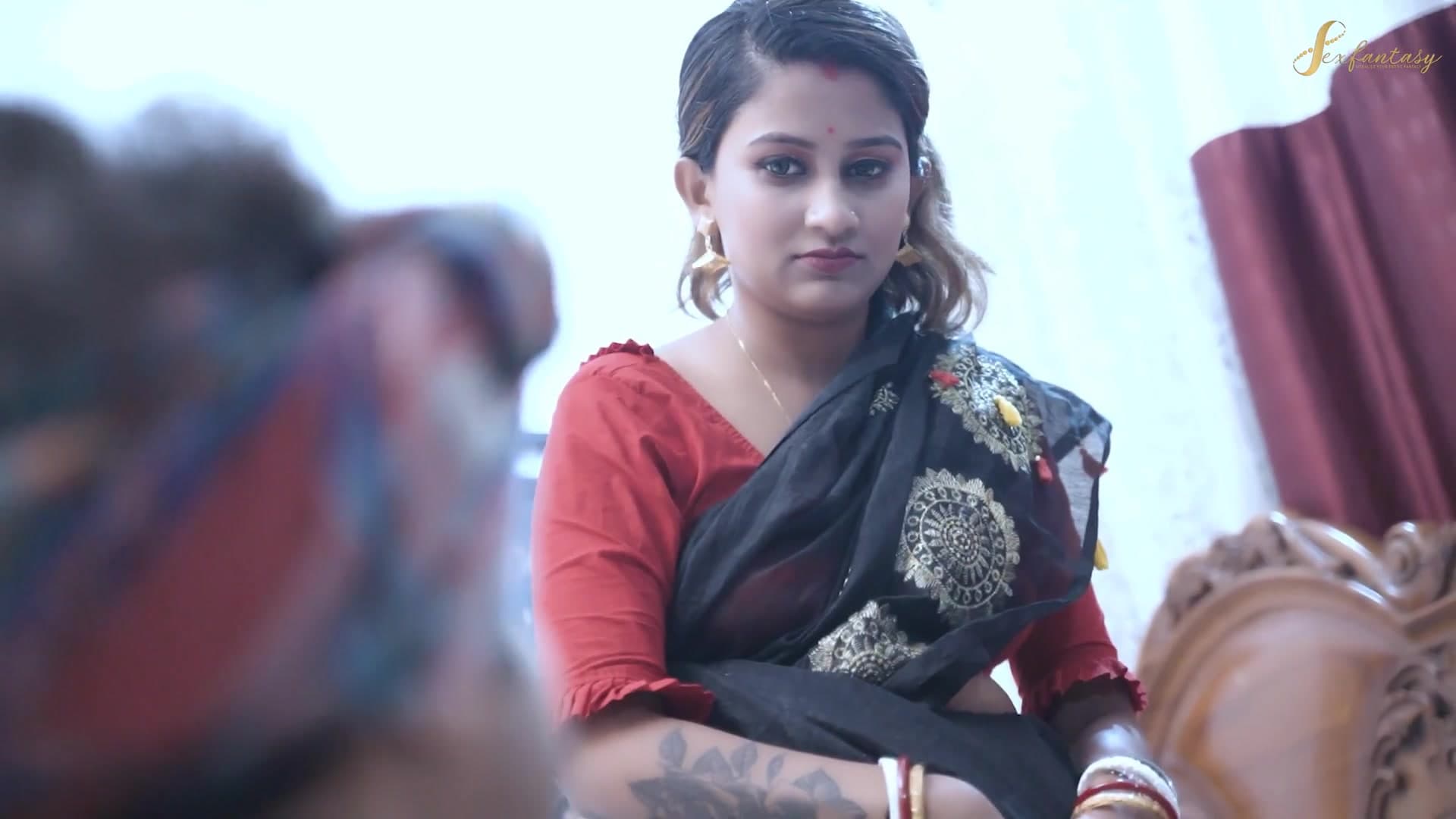 Big tits MILF gets seduced and pounded hard by her husband's buddy