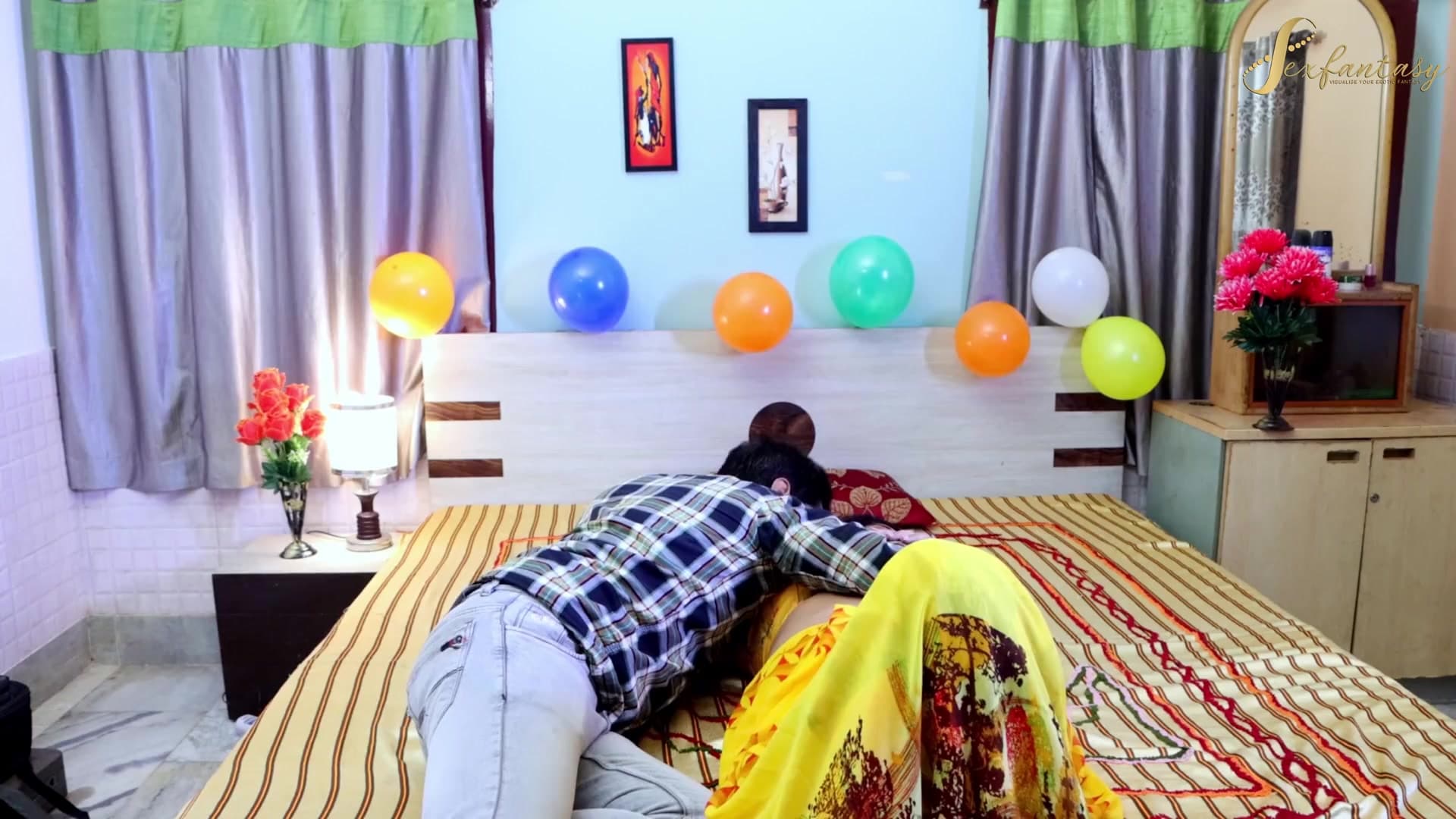 Sexy Couple Celebrates Anniversary with Wild Fucking screenshot 7