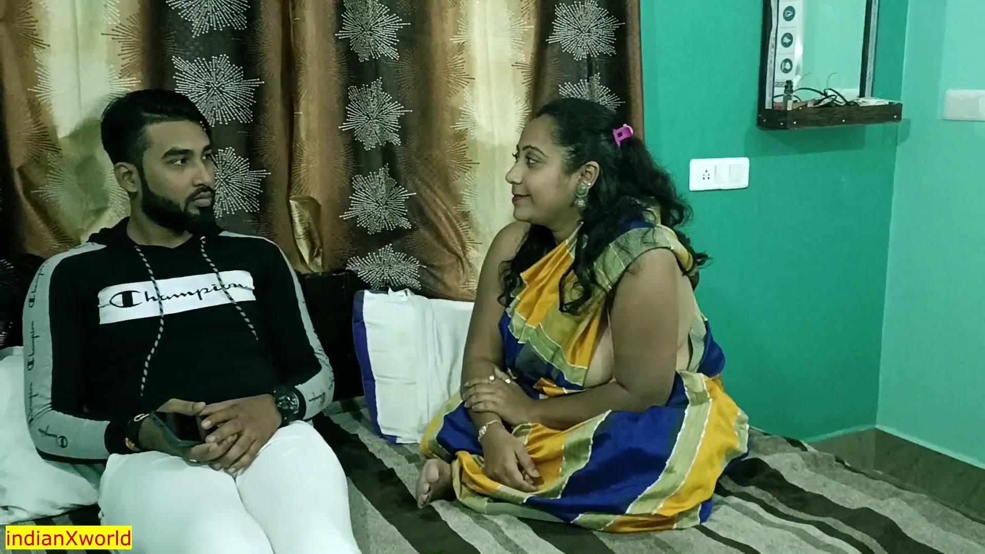 Cute Kamwali Bhabhi Fucking Madam's Husband While Wife Is Away screenshot 3