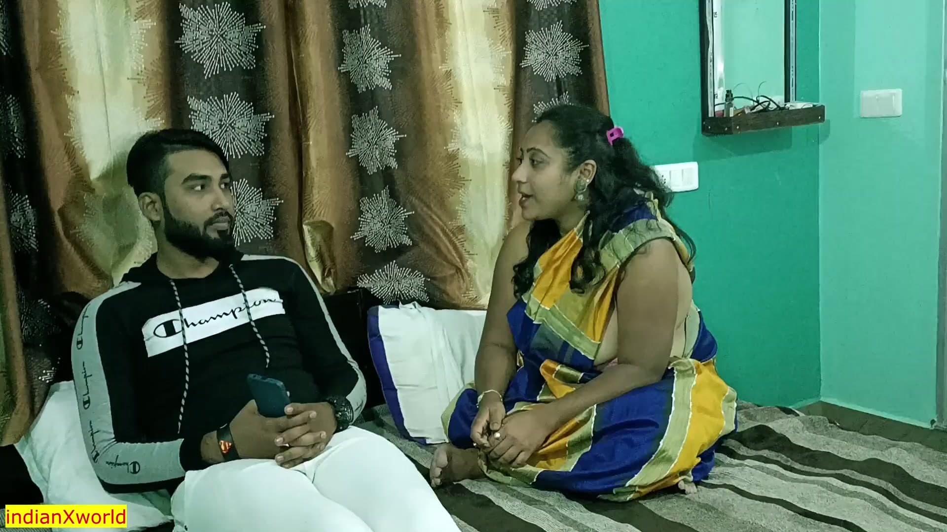 Cute Kamwali Bhabhi Fucking Madam's Husband While Wife Is Away screenshot 1