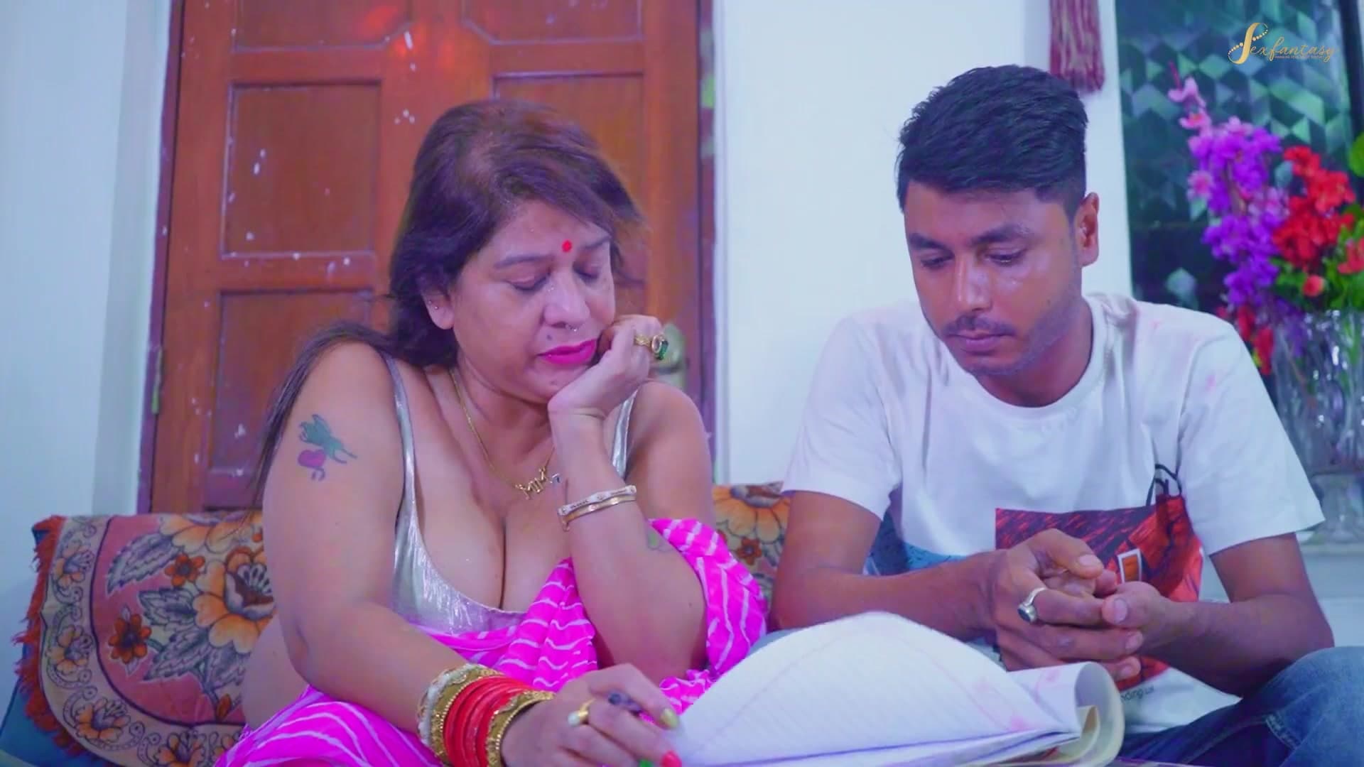 Horny milf teacher gets drilled hard by her eager student screenshot 4