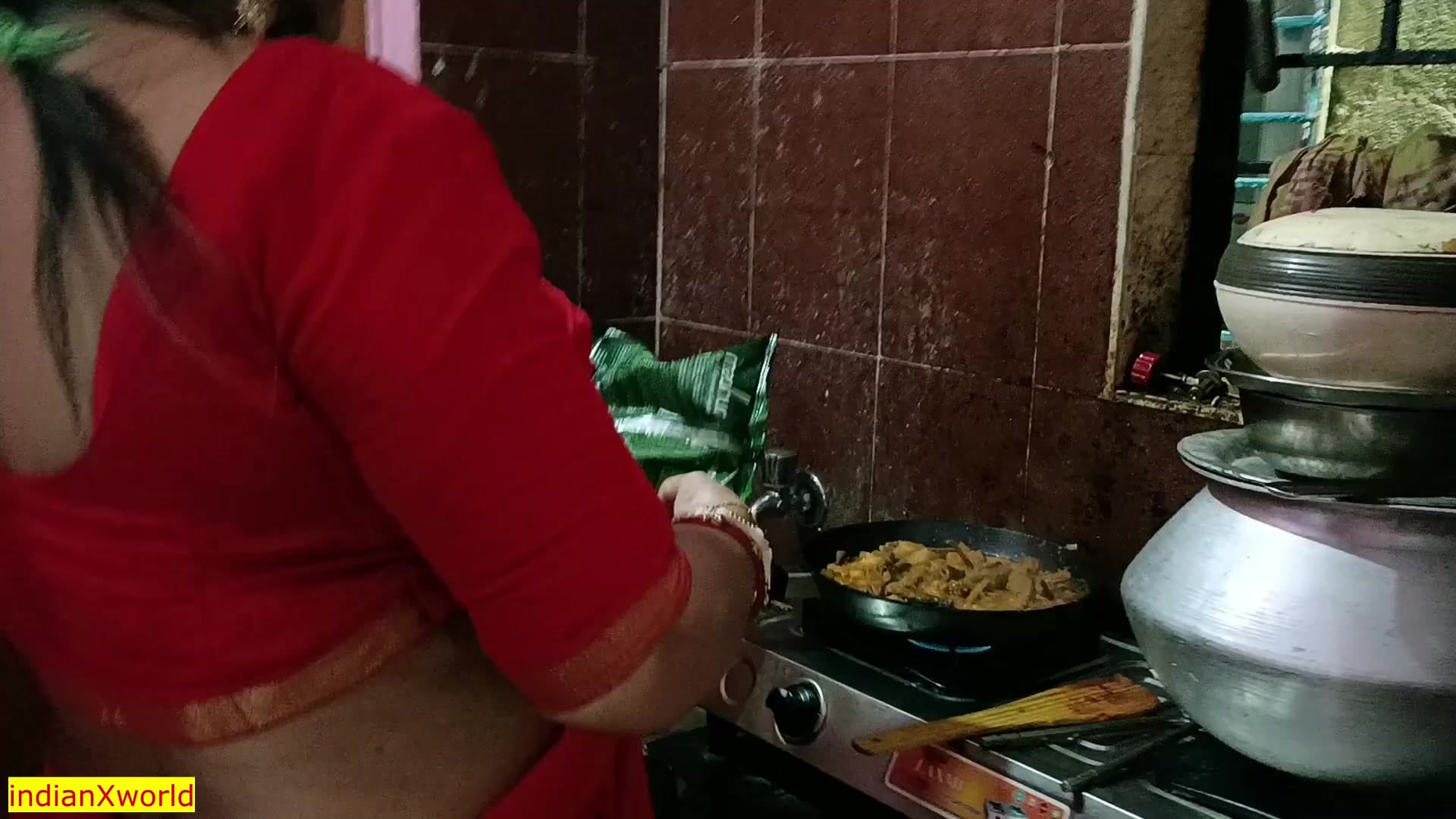 Horny Stepmom Shows Stepson How to Properly Fuck screenshot 2