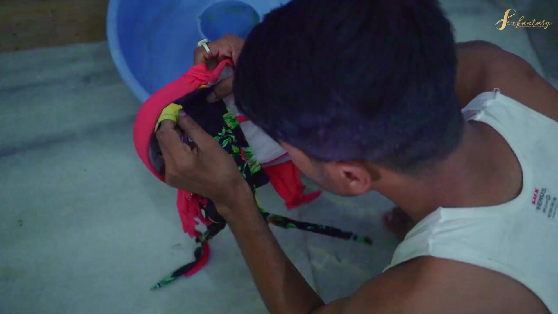 Milky Boobs Horny Woman Eager to Fuck Her Servant screenshot 3