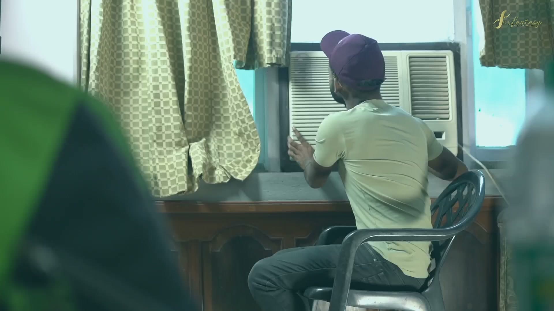 AC Mechanic Fucks His Boss's Wife and Squeezes Her Huge Boobs