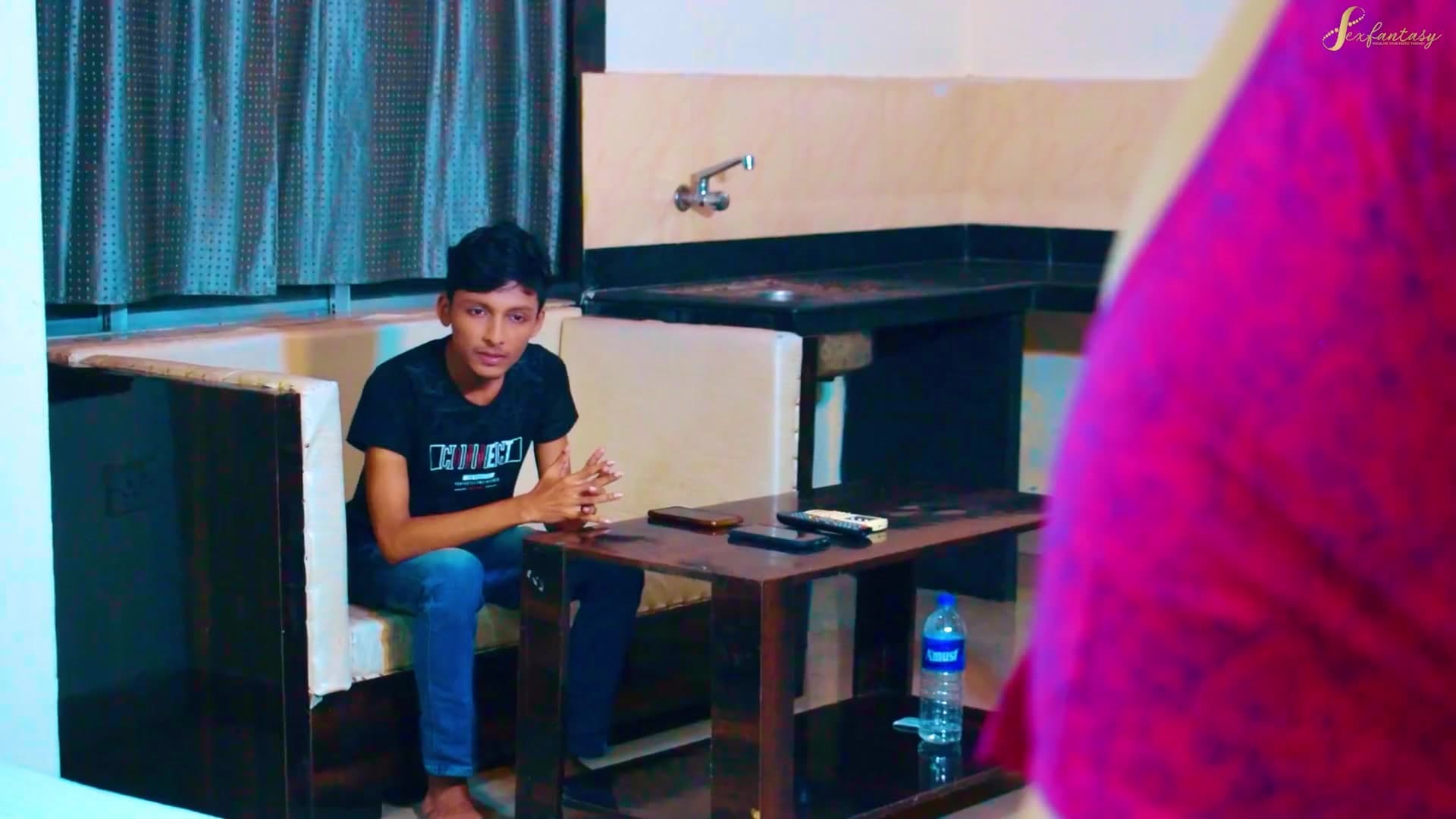 A Young Dude Fucked His Friend's Stepmom Hardcore After She Got Out of the Shower screenshot 8