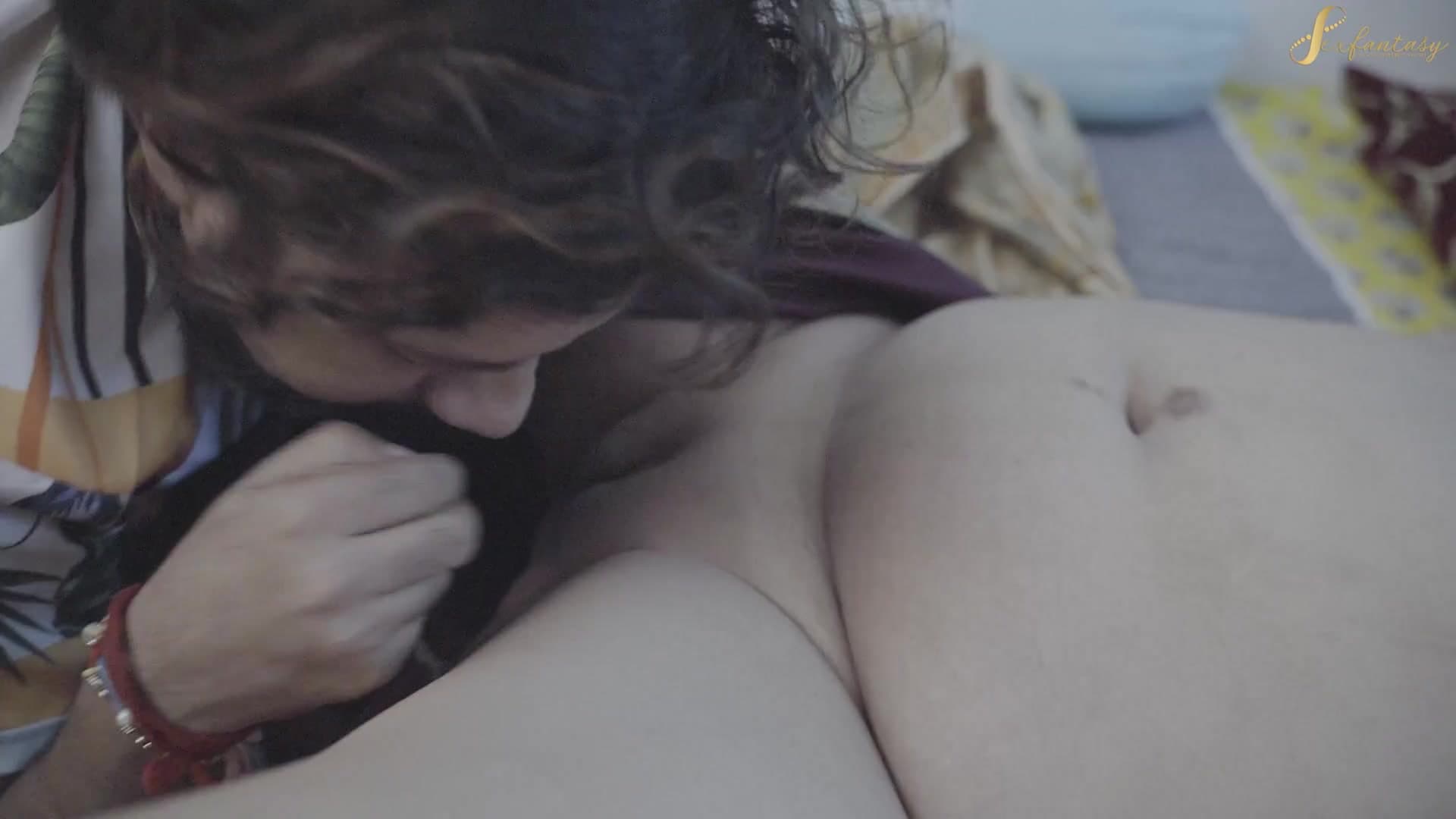 Naughty MILF Fucked a Stranger Guy During a Sex Game screenshot 4