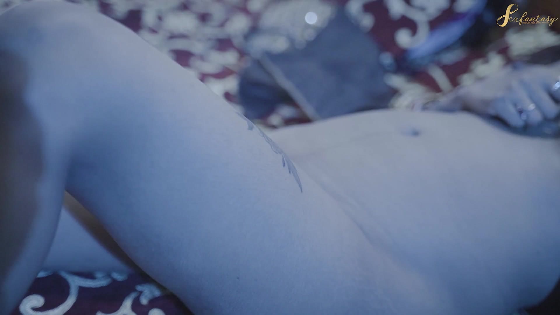 Stepmom Showed Her Huge Tits to Her Young Stepson on a Horny Night screenshot 6