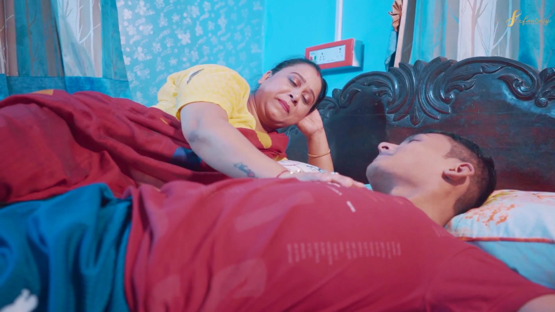 Stepmom Walks In On Stepson Jerking Off And Fucks Him screenshot 3