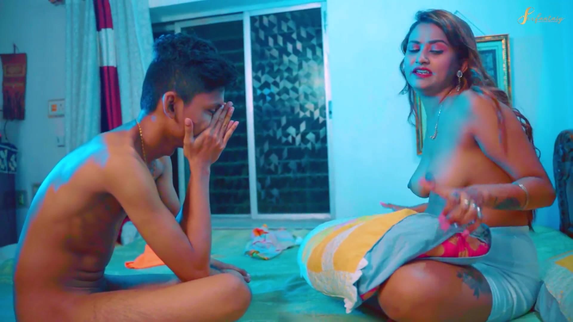 Hot Slim Teacher Tricked Her Student into a Rough Fucking screenshot 10