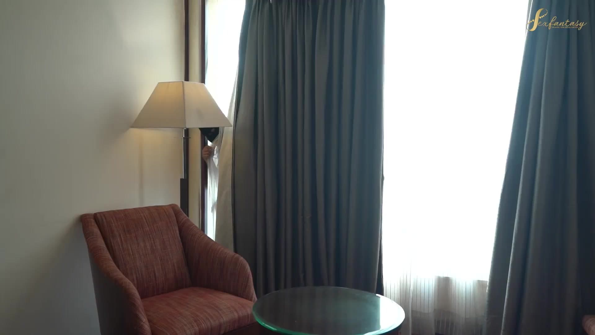 A Gorgeous Horny Babe Gets Pounded Hard in Her Bedroom screenshot 3