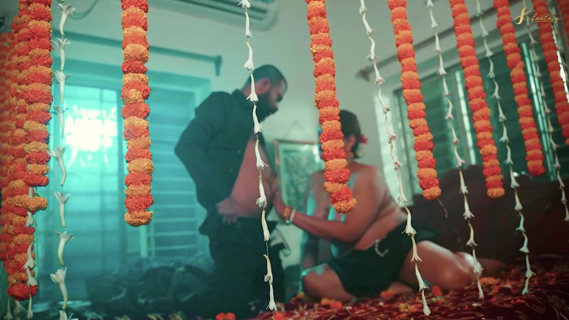 Indian Bhabhi Suhagrat Fucked by Husband's Friend All Night screenshot 6