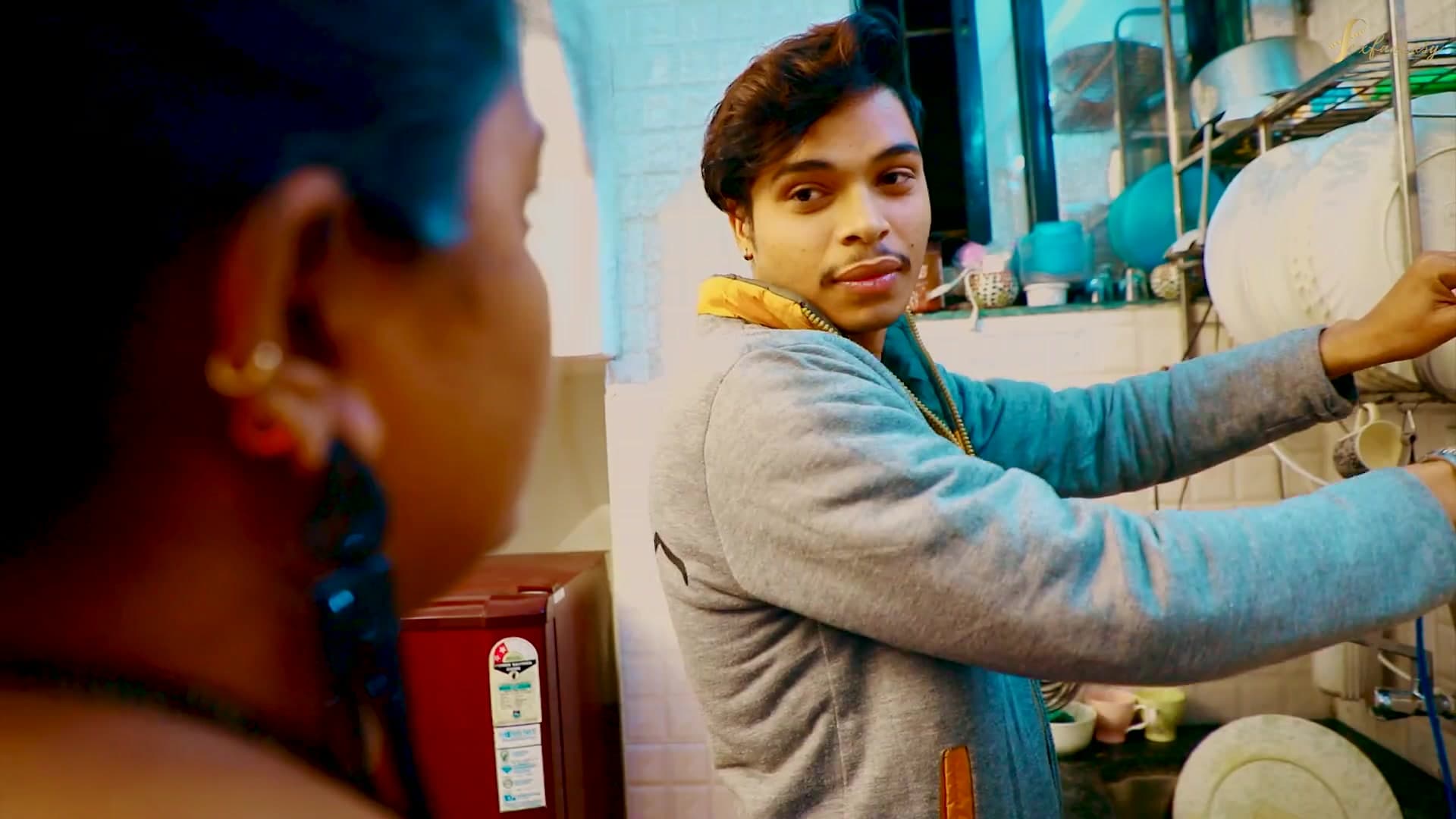 Horny Indian Stepmom Gets Fucked Rough by Her Stepson screenshot 3