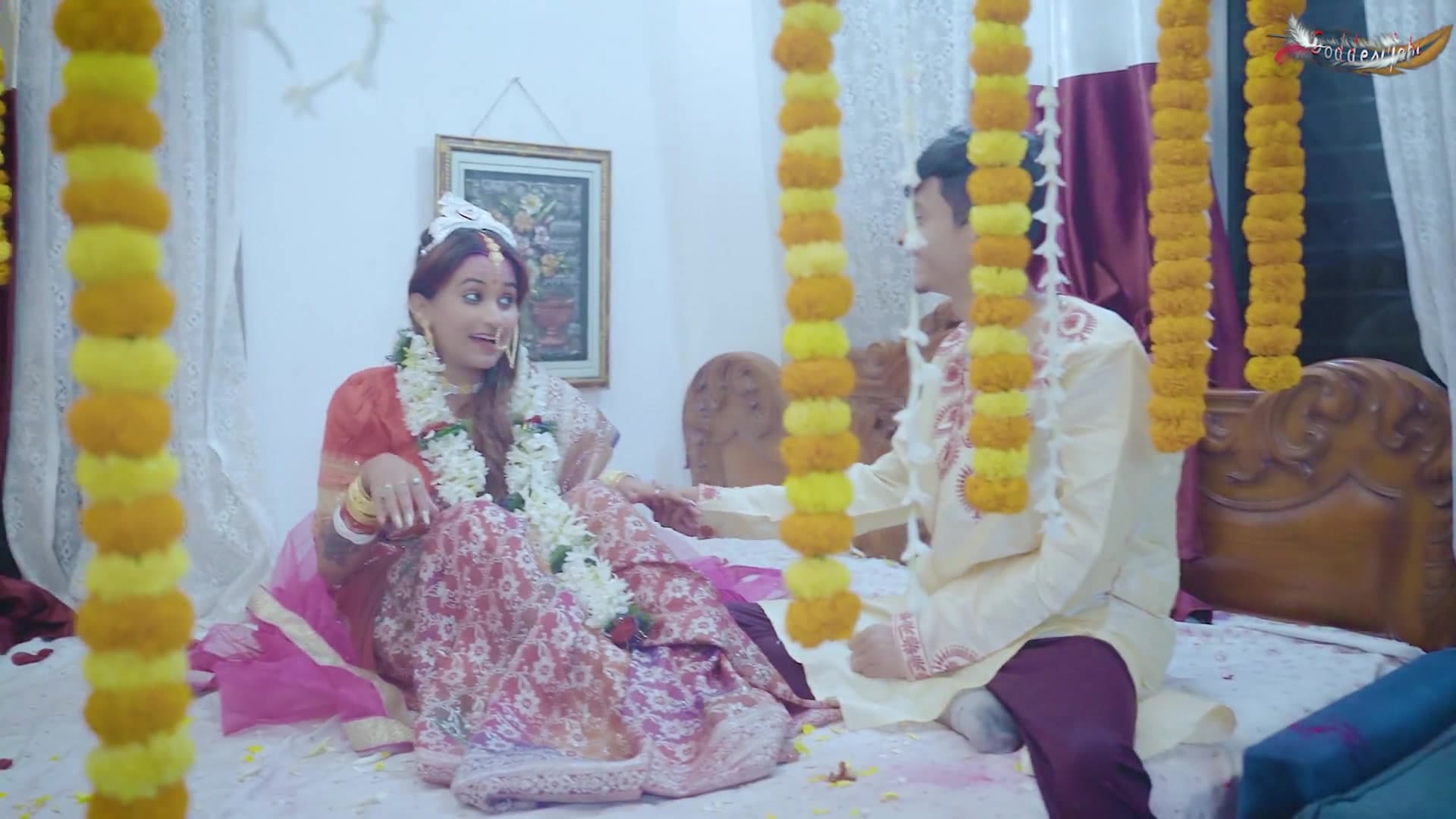 Hardcore Fucking Fun with Boyfriend in Front of Husband on Wedding Night screenshot 3