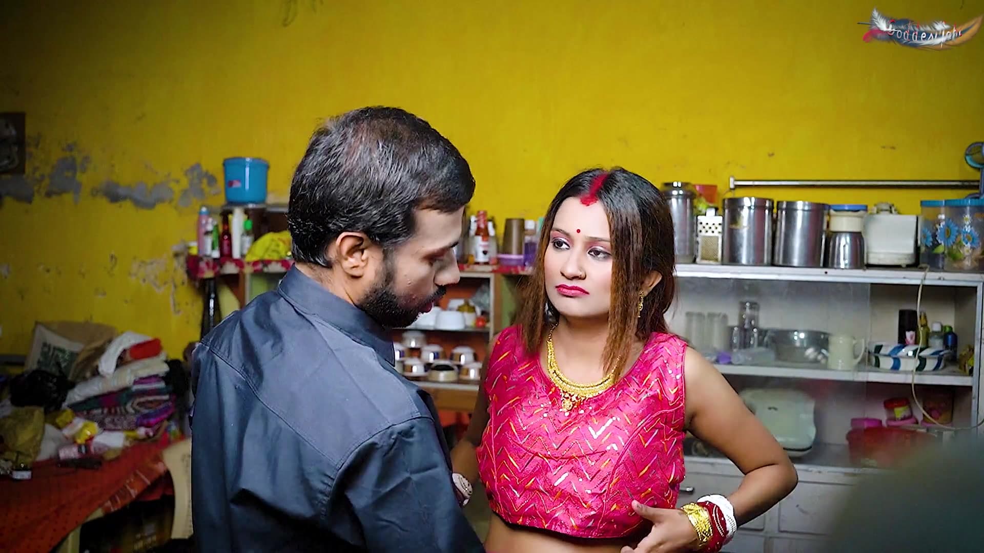 Mallu Bhabhi Gets Fucked Hard by Her Devar in the Kitchen screenshot 3