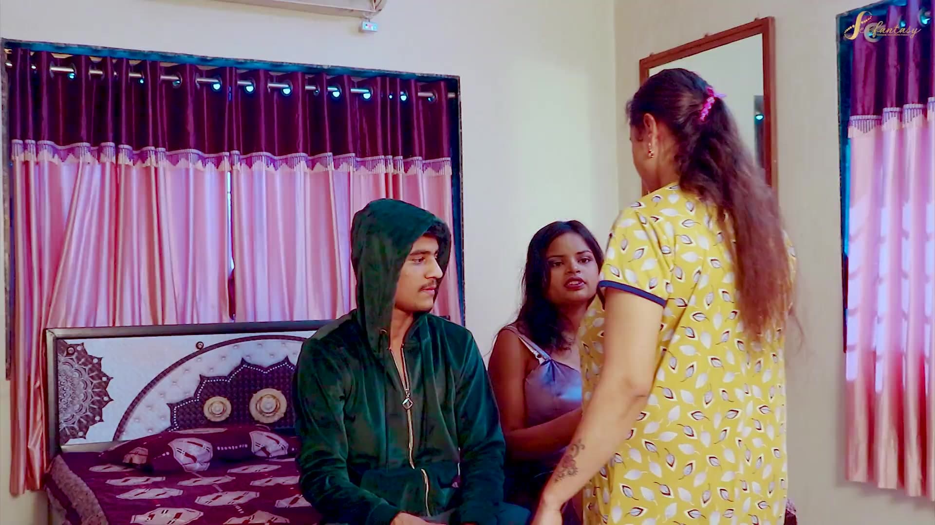 Indian Girl Big Tits in Foursome Massage and Rough Fucking screenshot 2