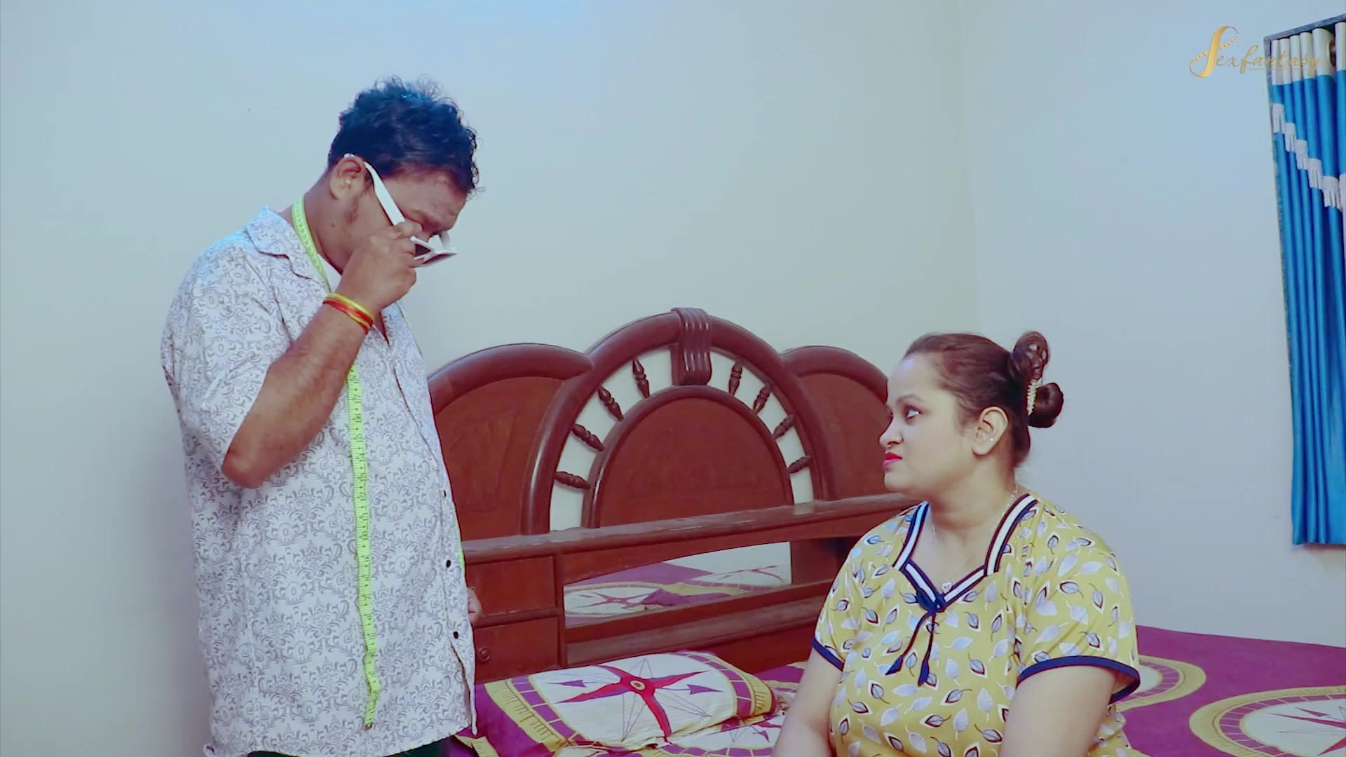 MILF with Huge Tits Gets Seduced by Tailor and Fucked Hard screenshot 3