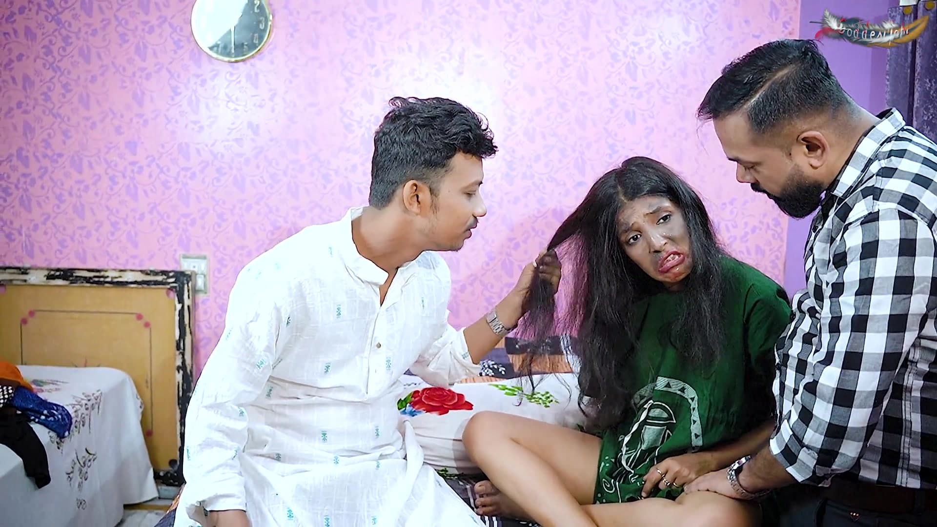 Gangbang Hardcore Rough Sex with Road Beggar Full Video screenshot 3