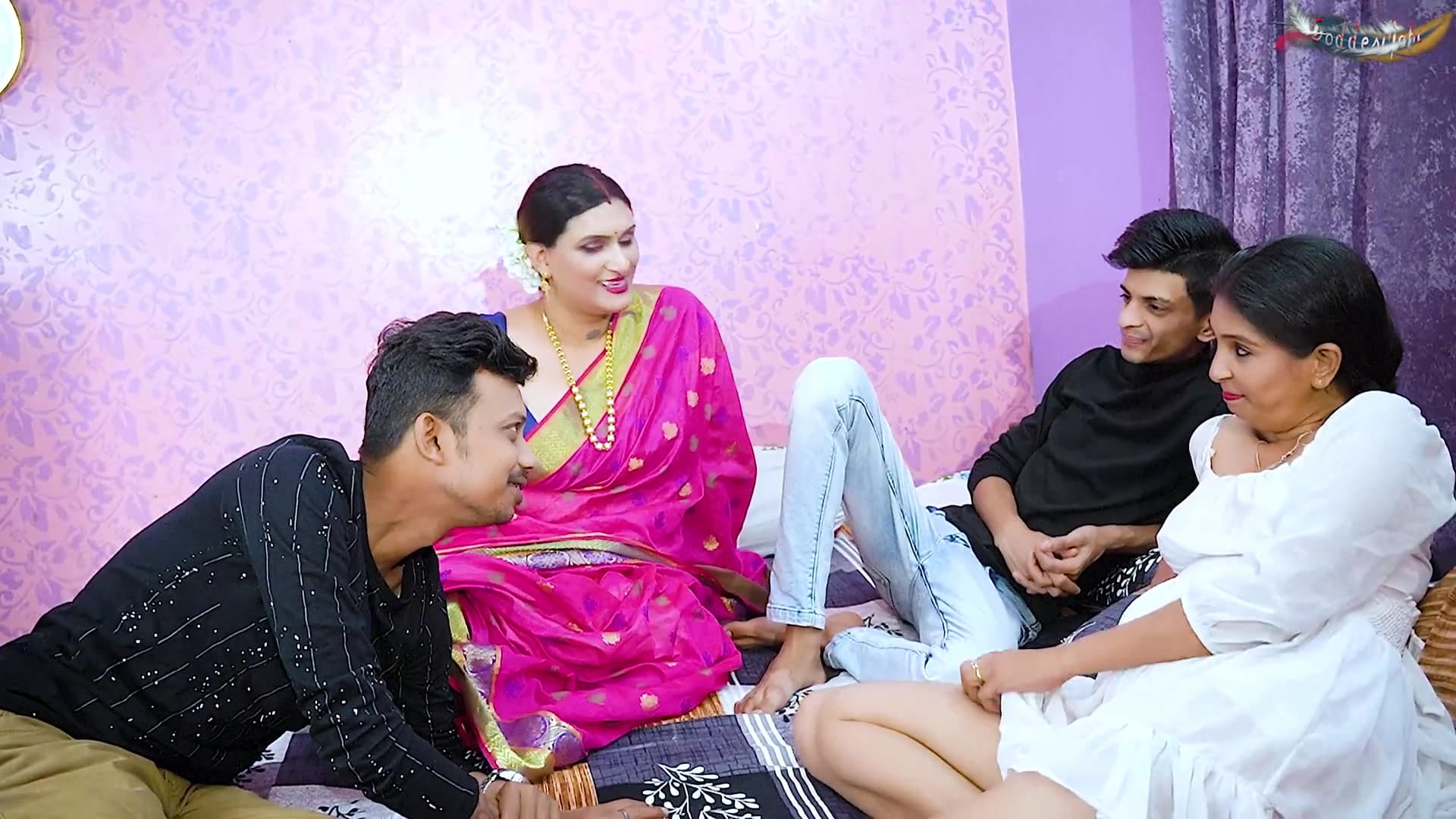 Desi Two Step Sisters Hardcore Fucked by Their Boyfriends When Home Alone screenshot 3