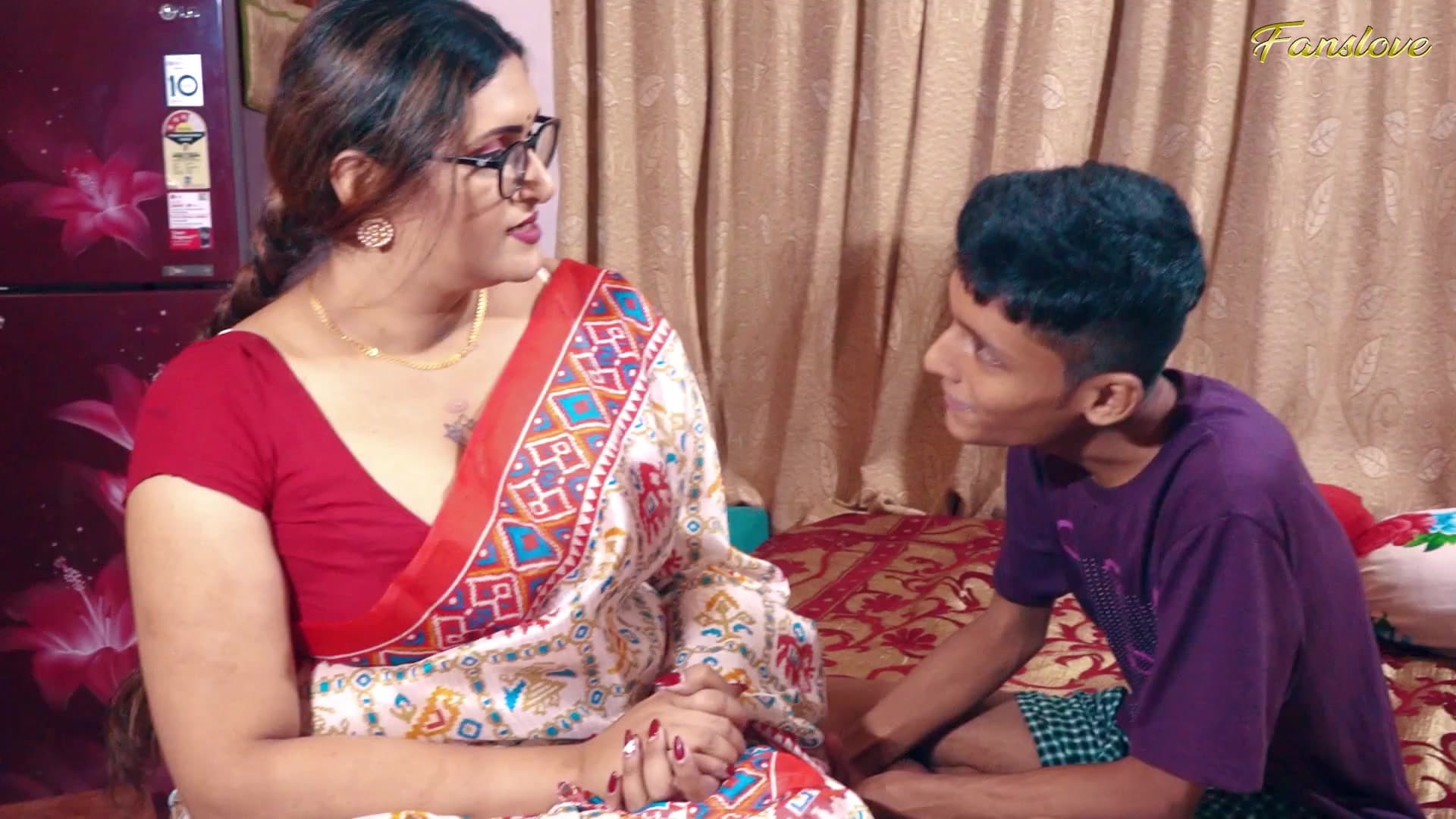 Indian Desi MILF Teacher Fucked by Teenage Student During Study Time