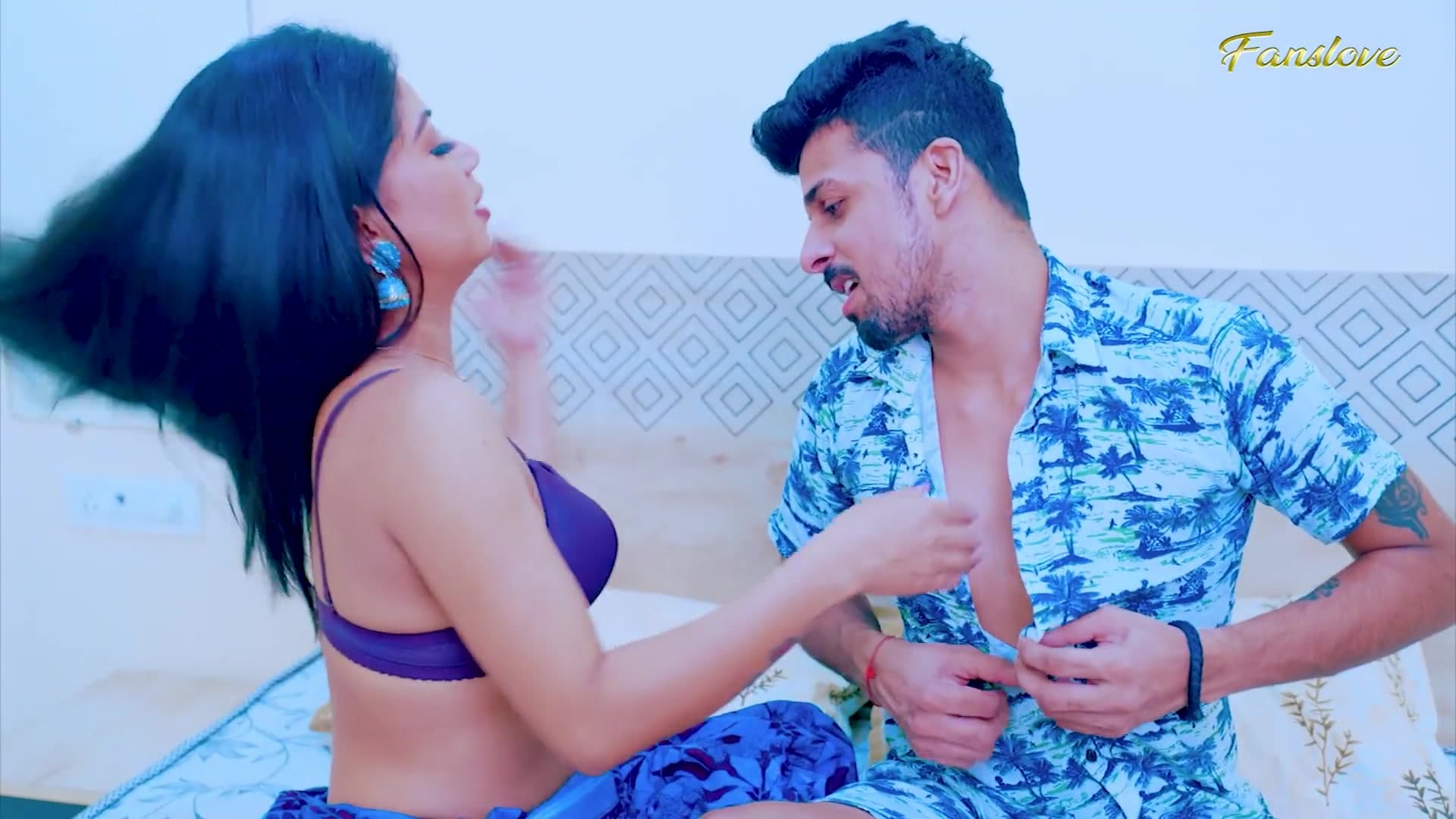 Super Horny Bhabhi Fucked Hard by Her Devar at Night screenshot 2