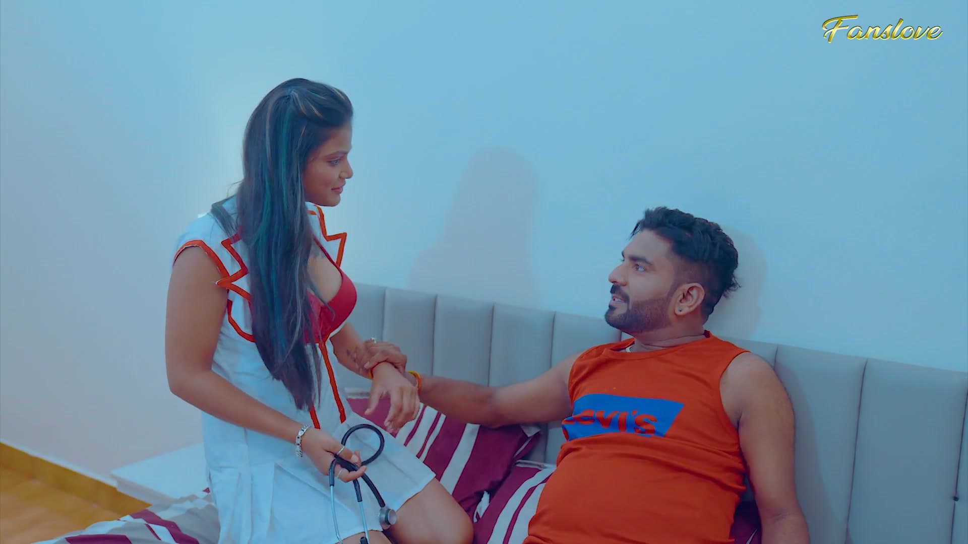 Horny Nurse With Big Tits Fucks Her Patient Hard During Medical Checkup