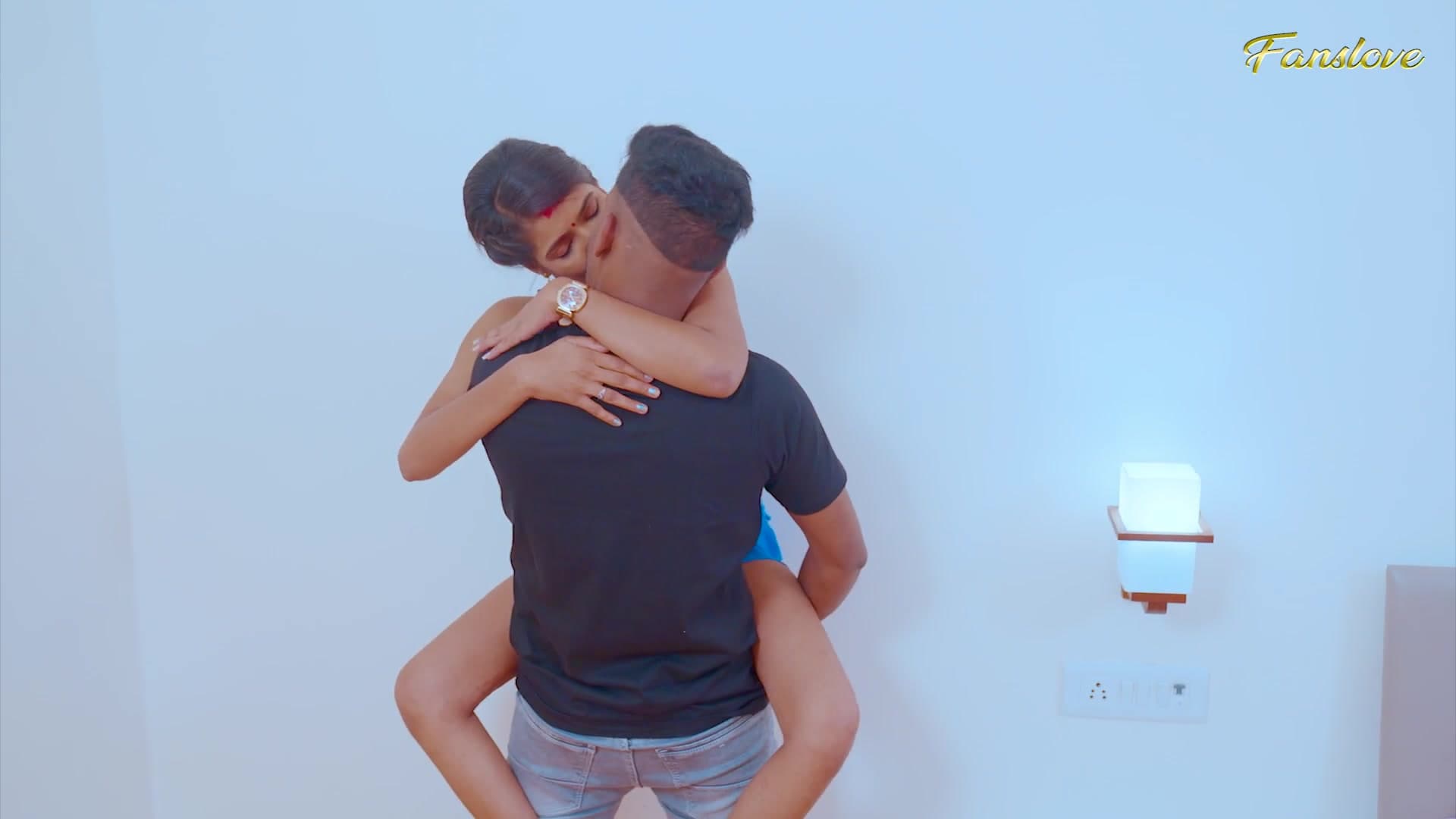 Indian Desi Slim Bhabhi Fucked Hard by Her Devar in the Private Room screenshot 2