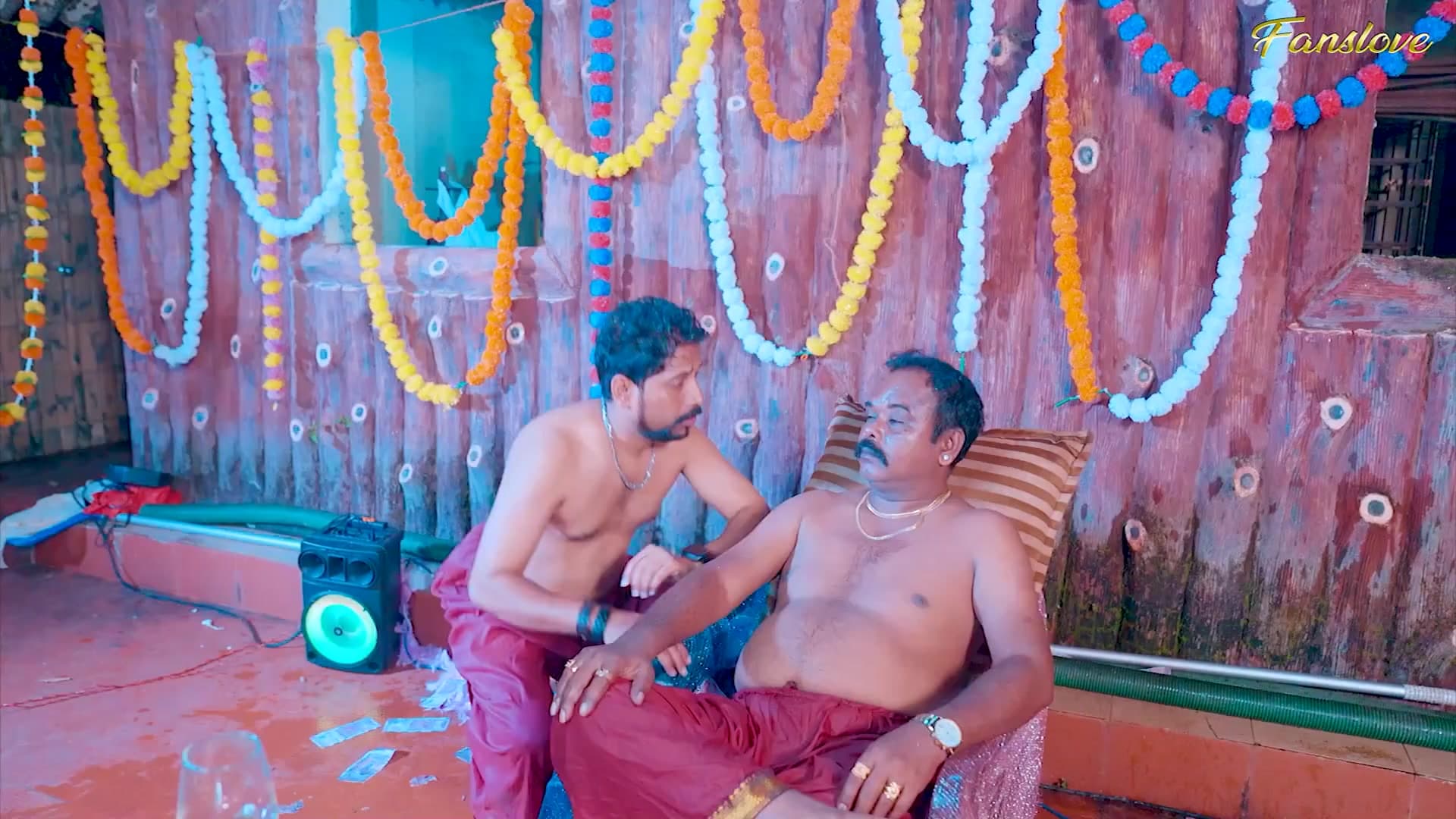 Desi Bahu and Beta Gangbang Fucked by Sasur screenshot 6