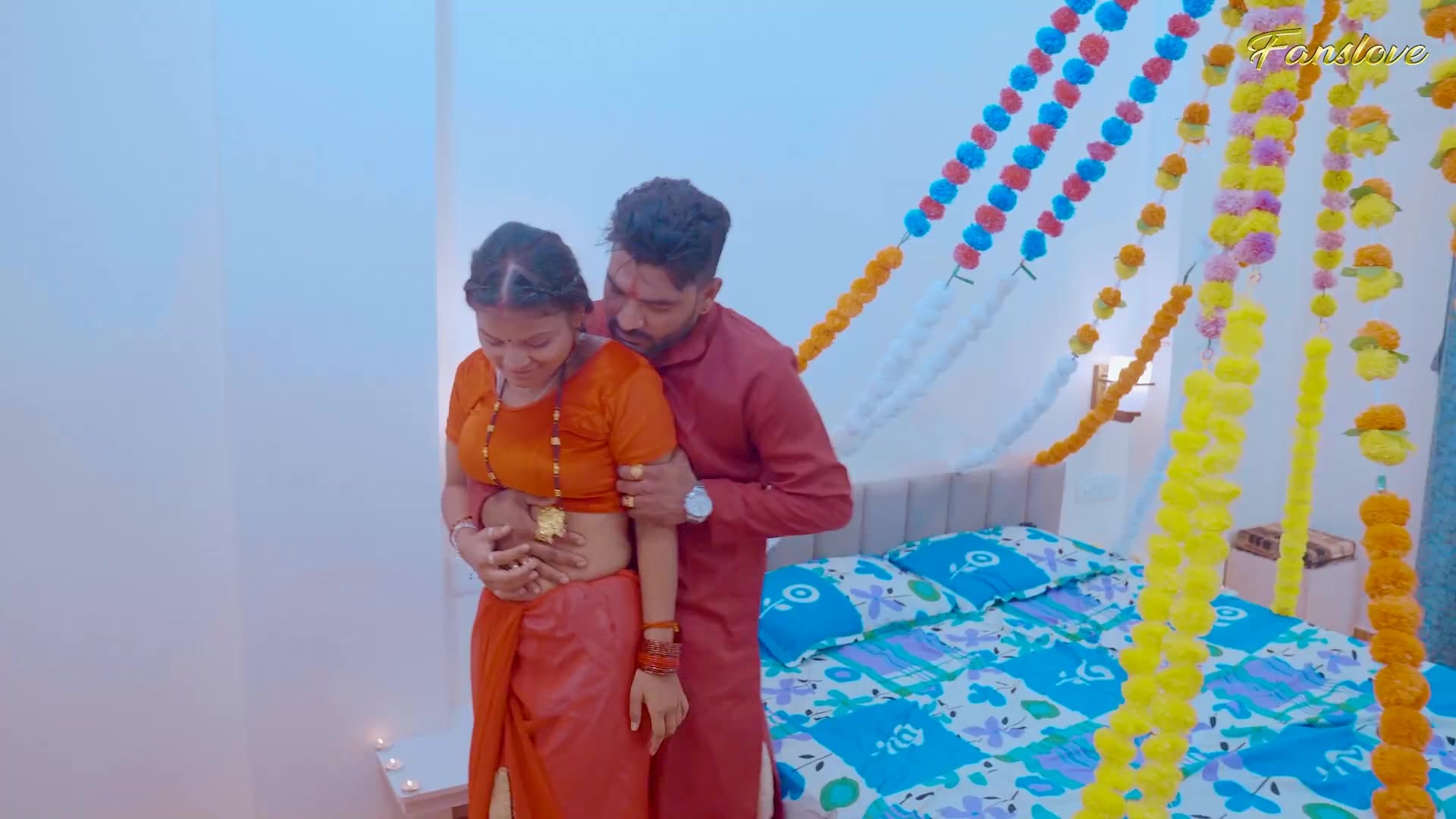 Hot Lady Gets Fucked Hard on Her First Suhagrat Night screenshot 3