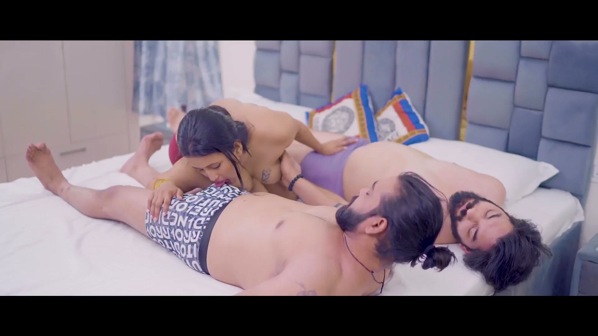 Two Brothers Fuck Their Maid Together in a Wild Threesome screenshot 8