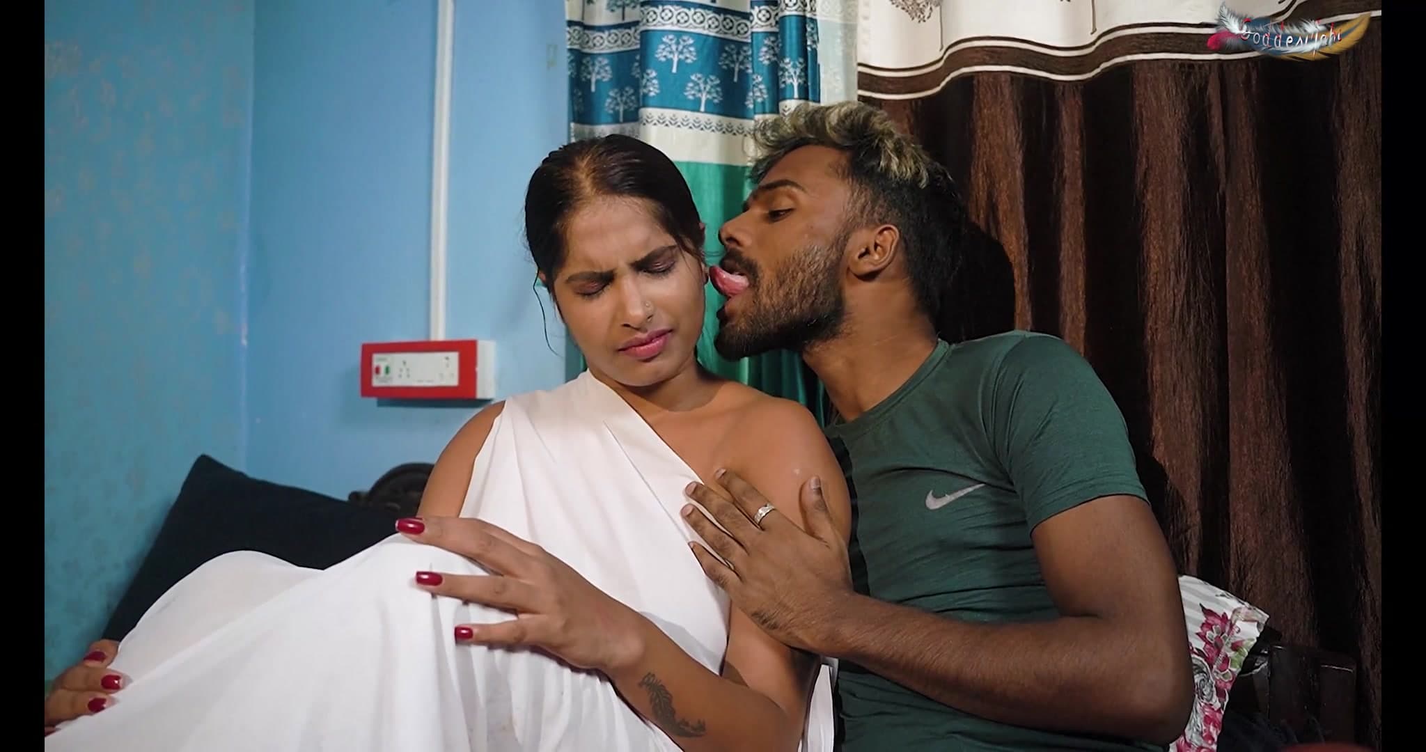 Husband's Younger Step Brother Fucks Lonely Widow Bhabhi Hard When She Is Alone