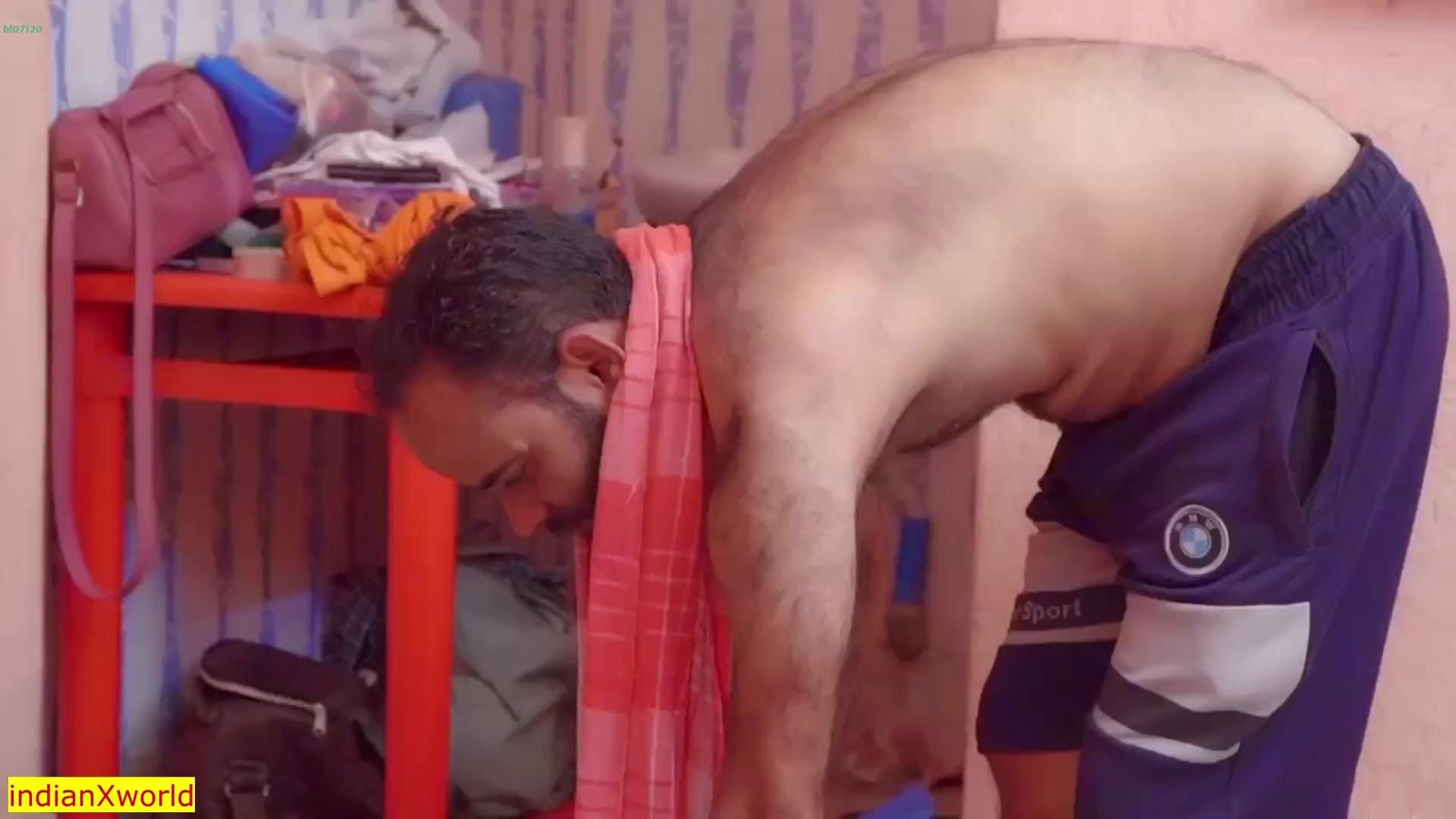 Indian MILF Malkin Fucks Her Young Servant in Desi Sex Video screenshot 3