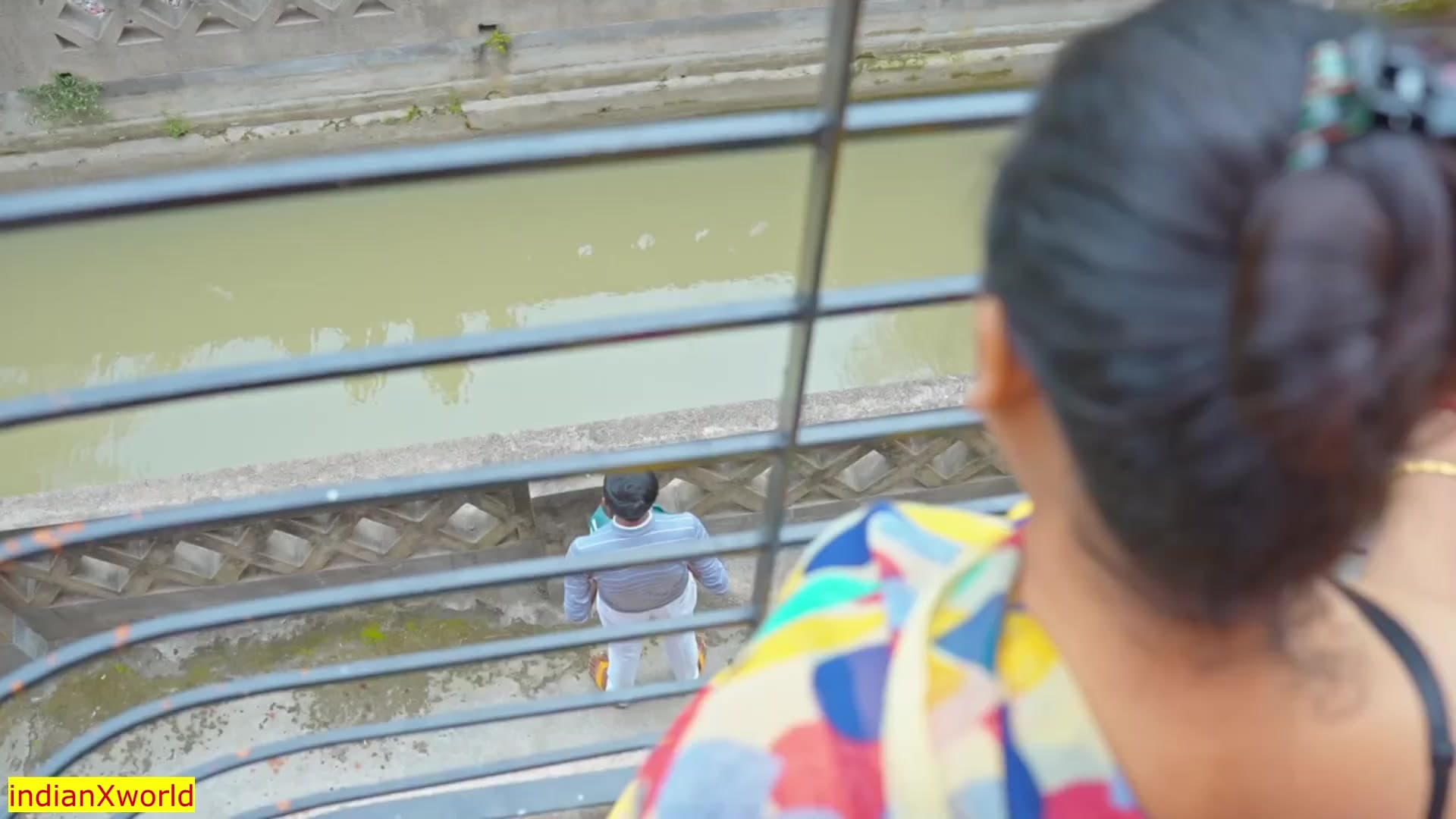 Desi Bhabhi Tosses Bra Off Balcony! Bhabhi Sex screenshot 5