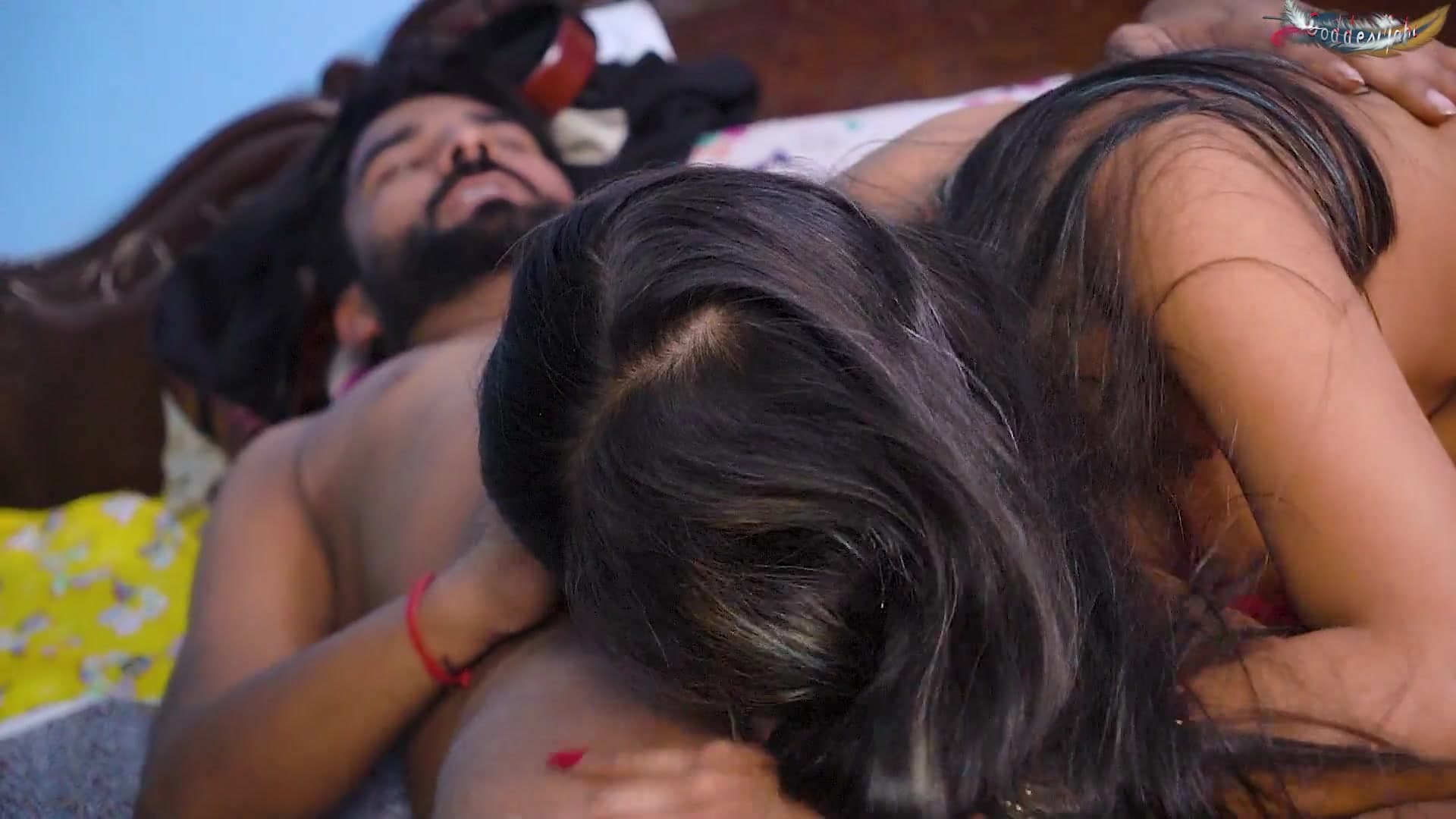 Desi Local Bhabhi Gets Fucked in Hardcore Anal Threesome When Home Alone screenshot 3