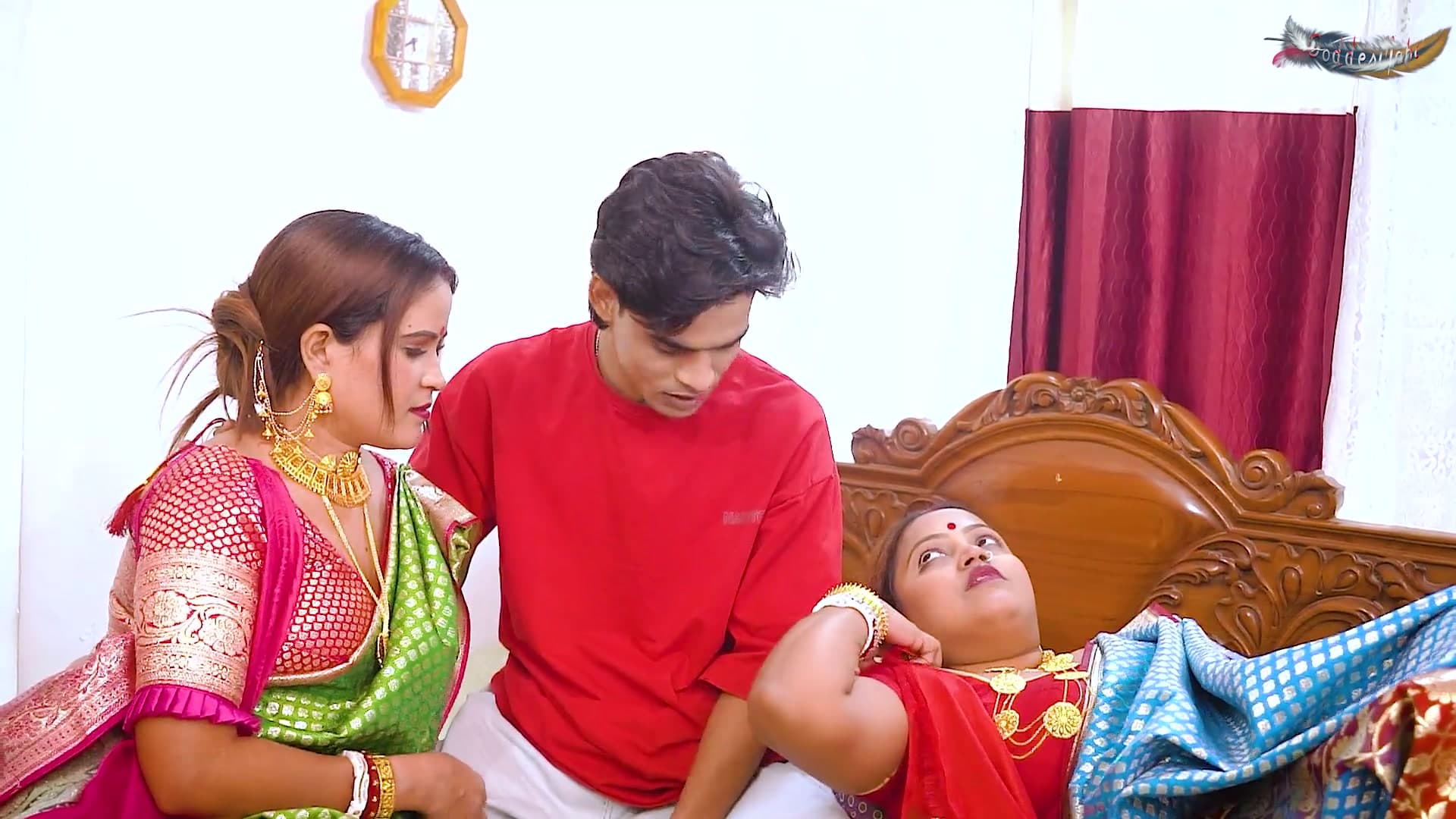 Two Mallu Bhabhis Get Fucked Hard by Local Devar While Home Alone