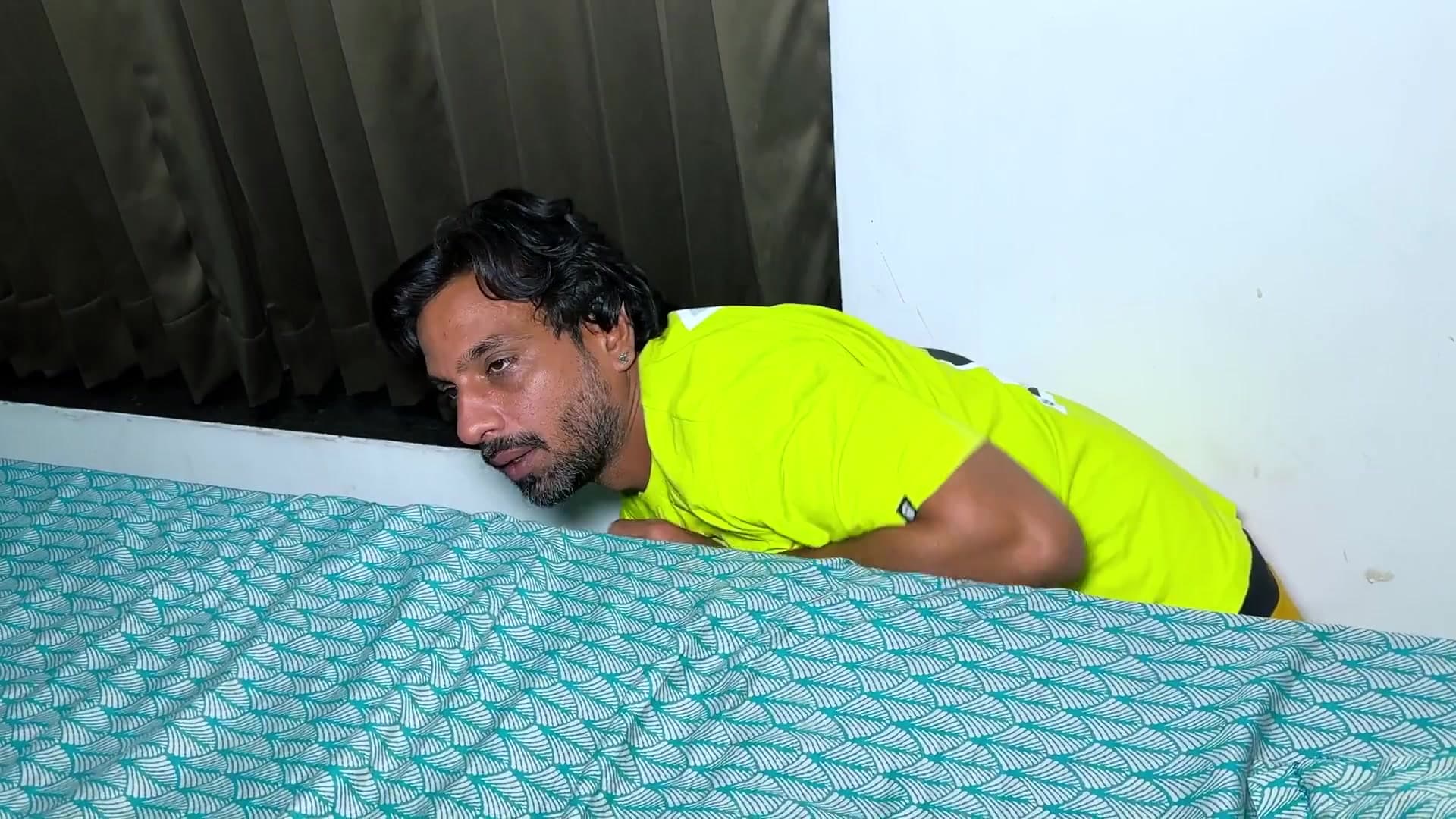 Devar Secretly Spies on Bhabhi Changing Clothes and Gets Caught Red-Handed screenshot 5