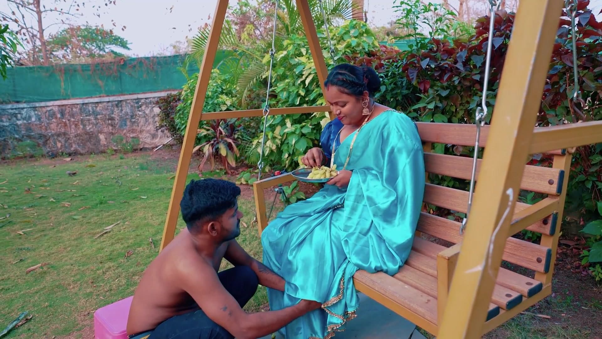 Horny House Malkin Gets Fucked Hard by Her Servant in the Private Room screenshot 5