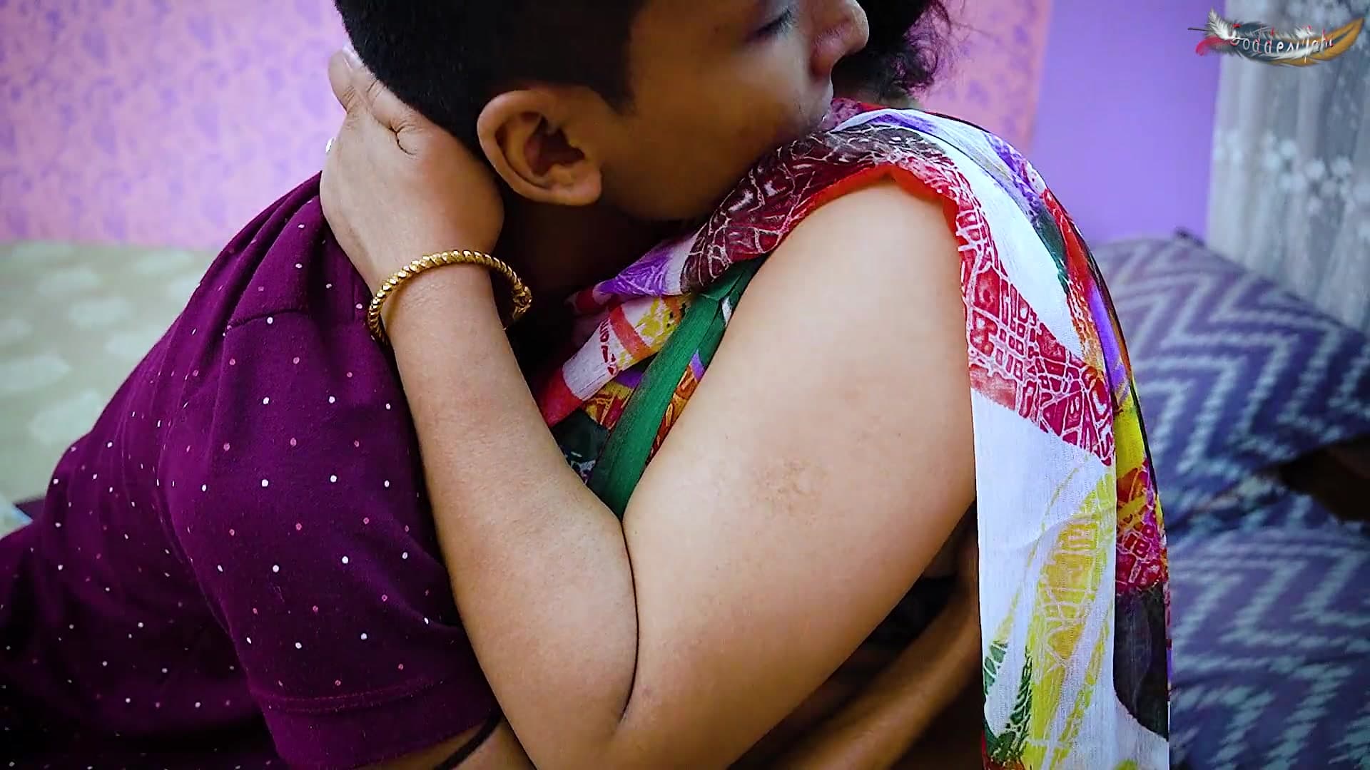 Desi Local Boy Fucks His Stepmom's Friend Hardcore While Home Alone screenshot 2