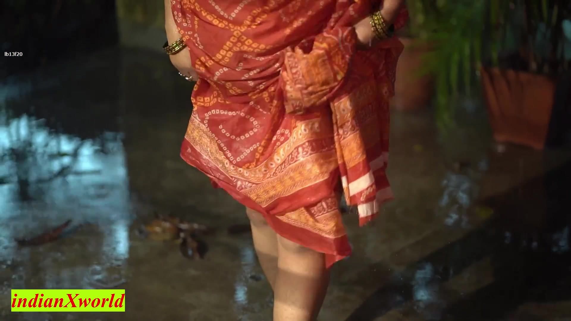 Naughty Bhabhi Rainy Sex with Devar screenshot 2