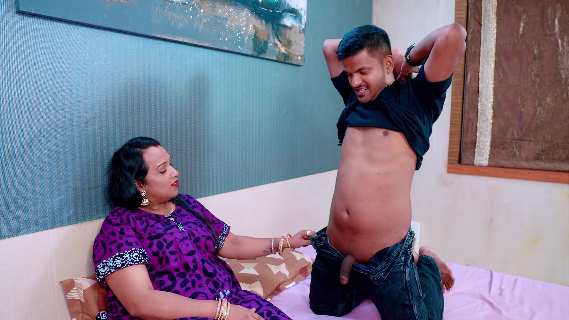 Big Tits Stepmom Craves Hardcore Fucking From Her Young Stepson screenshot 2