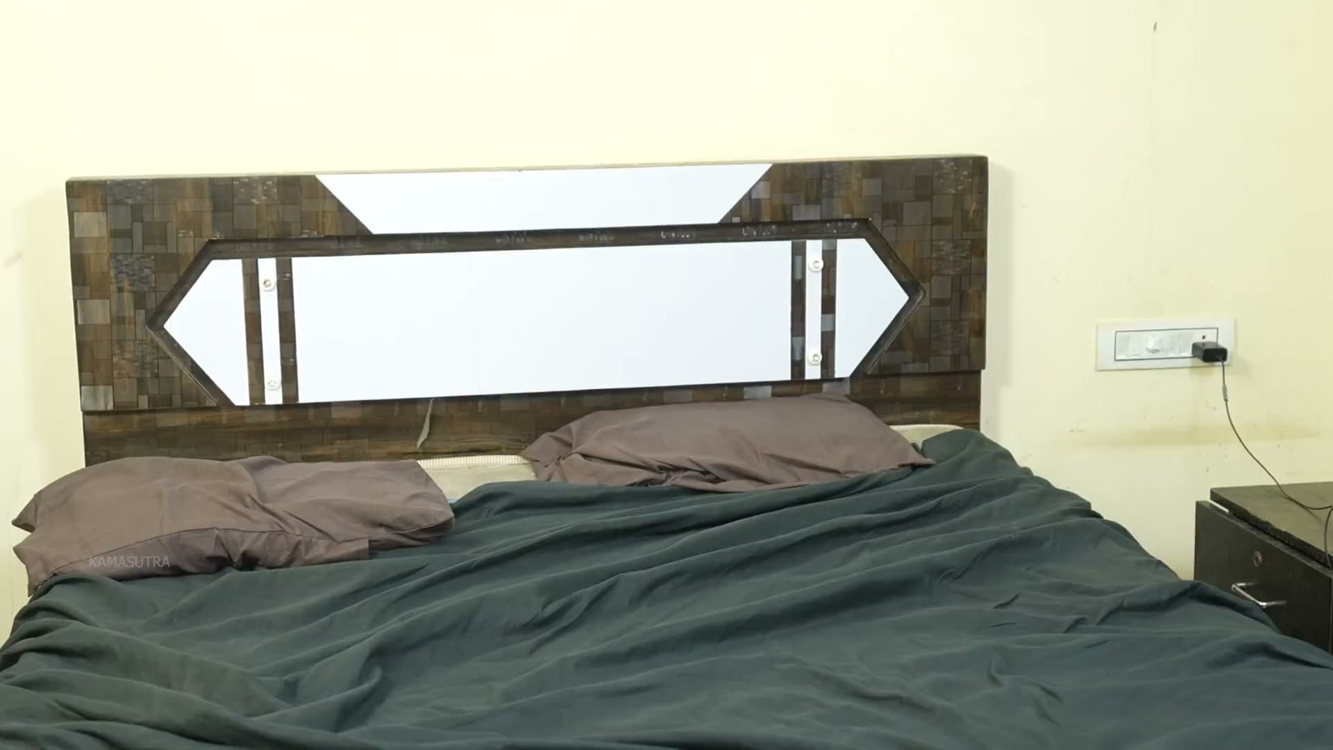 Two House Servants Fucking Hard in the Owner's Bedroom During Work Hours screenshot 5