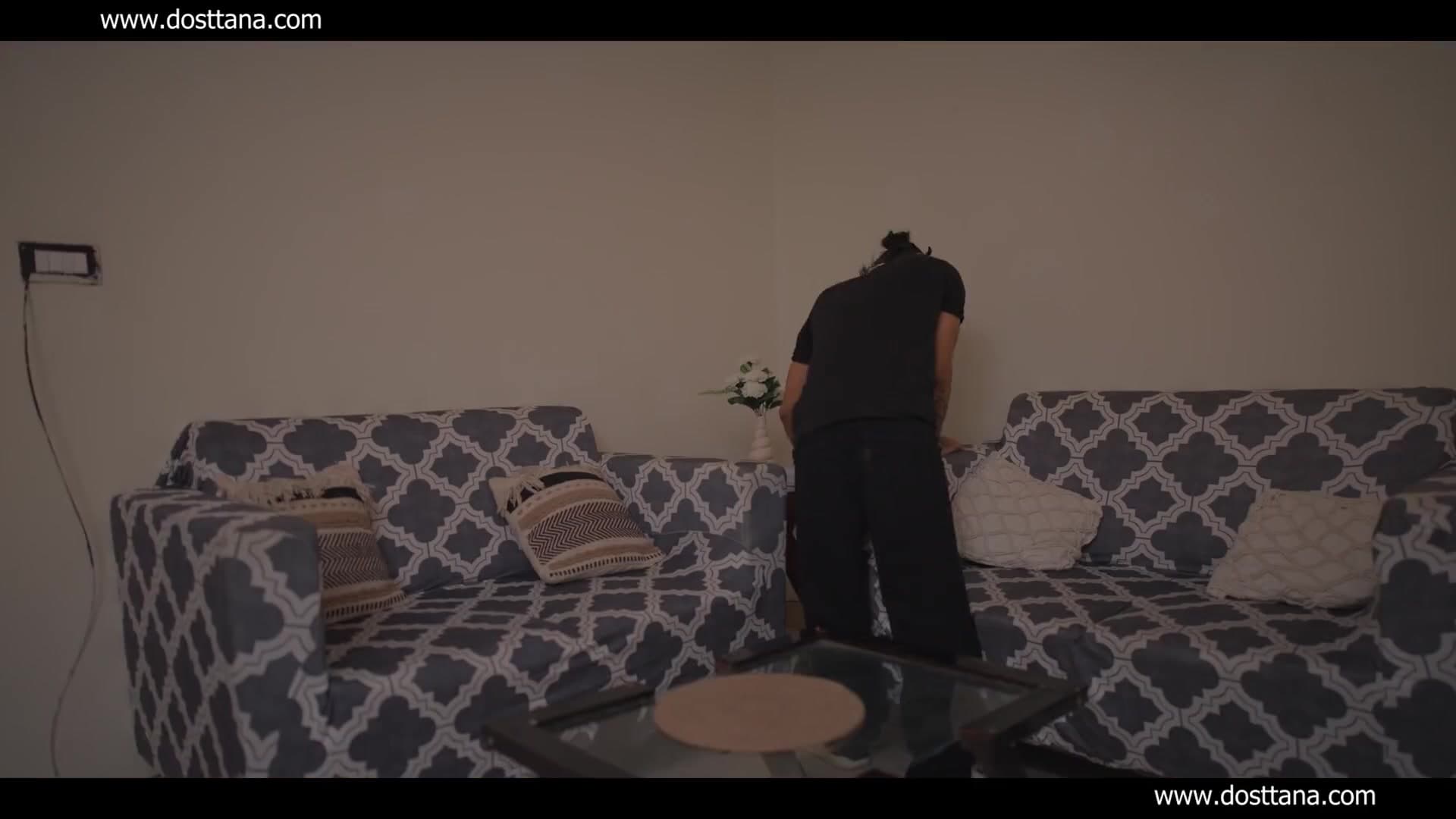 Girl Home Alone When Boyfriend Sneaks In for Bedroom Sex screenshot 3