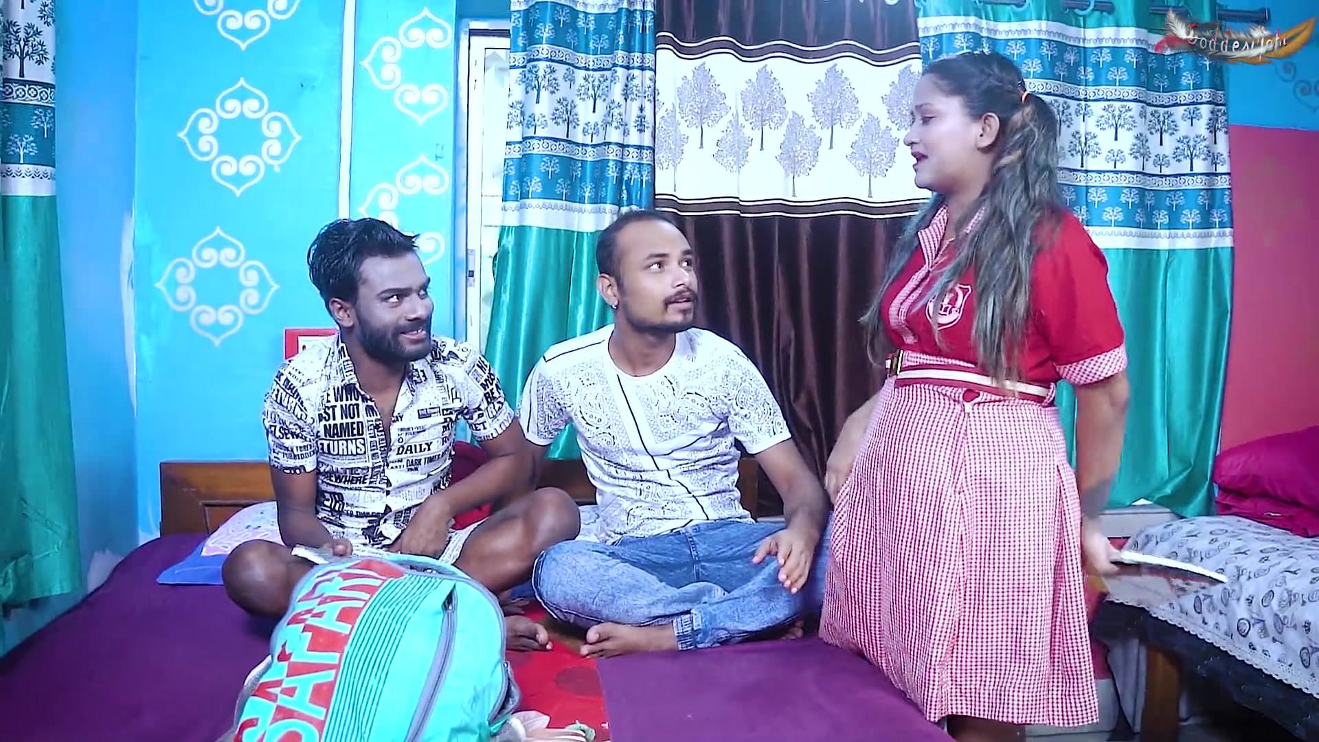 Desi Students Hardcore Group Sex in Their Tuition Batch (Hindi Audio) screenshot 1