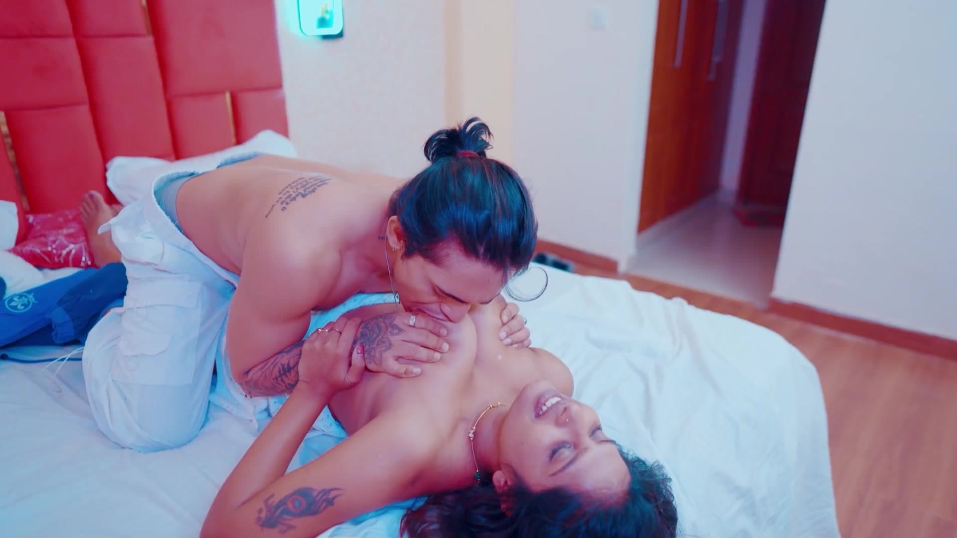 Young Desi Stepmom Shows Off Her Milky Tits and Wet Pussy to Her Stepson