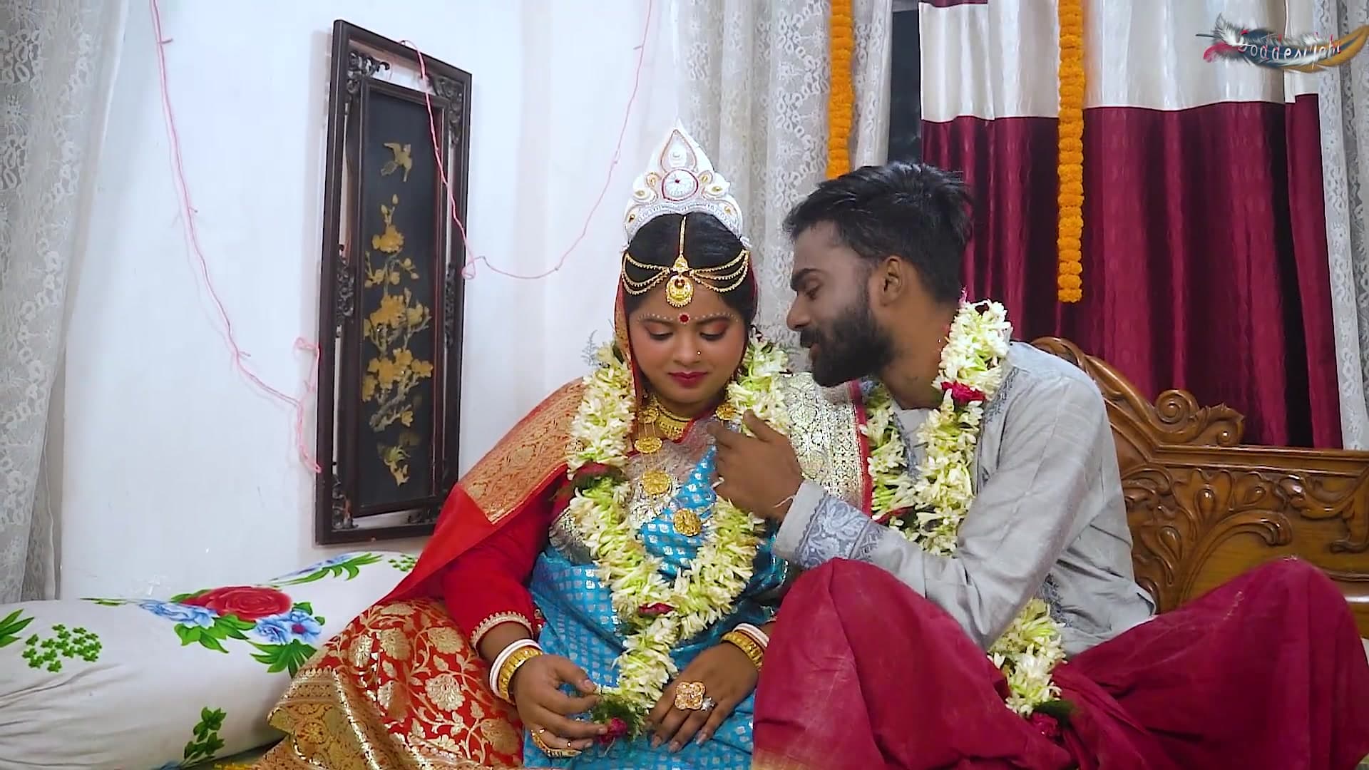 Desi Newly Married Couple Hardcore First Night Sex screenshot 2